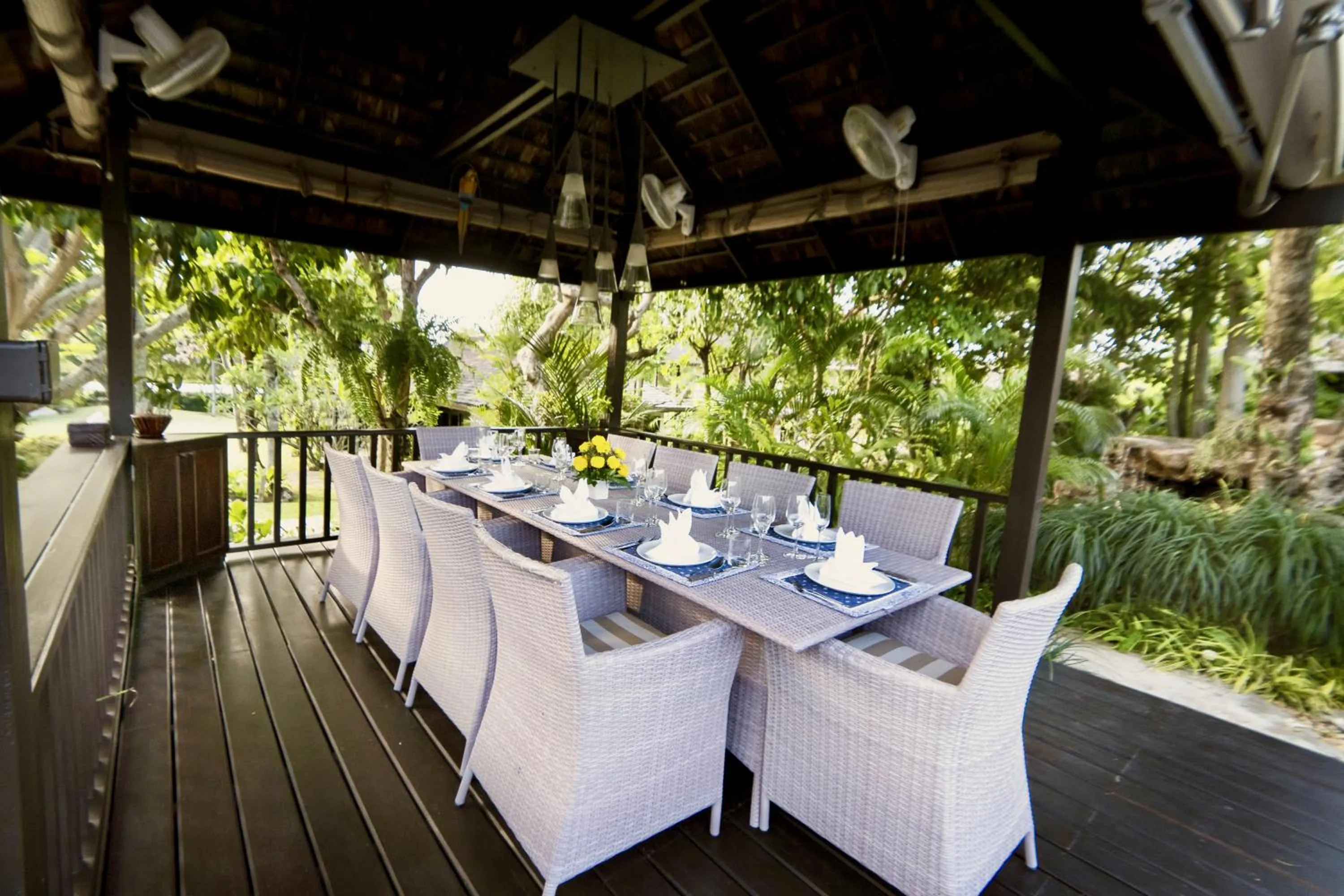 Patio in Tamarind Exclusive Villa