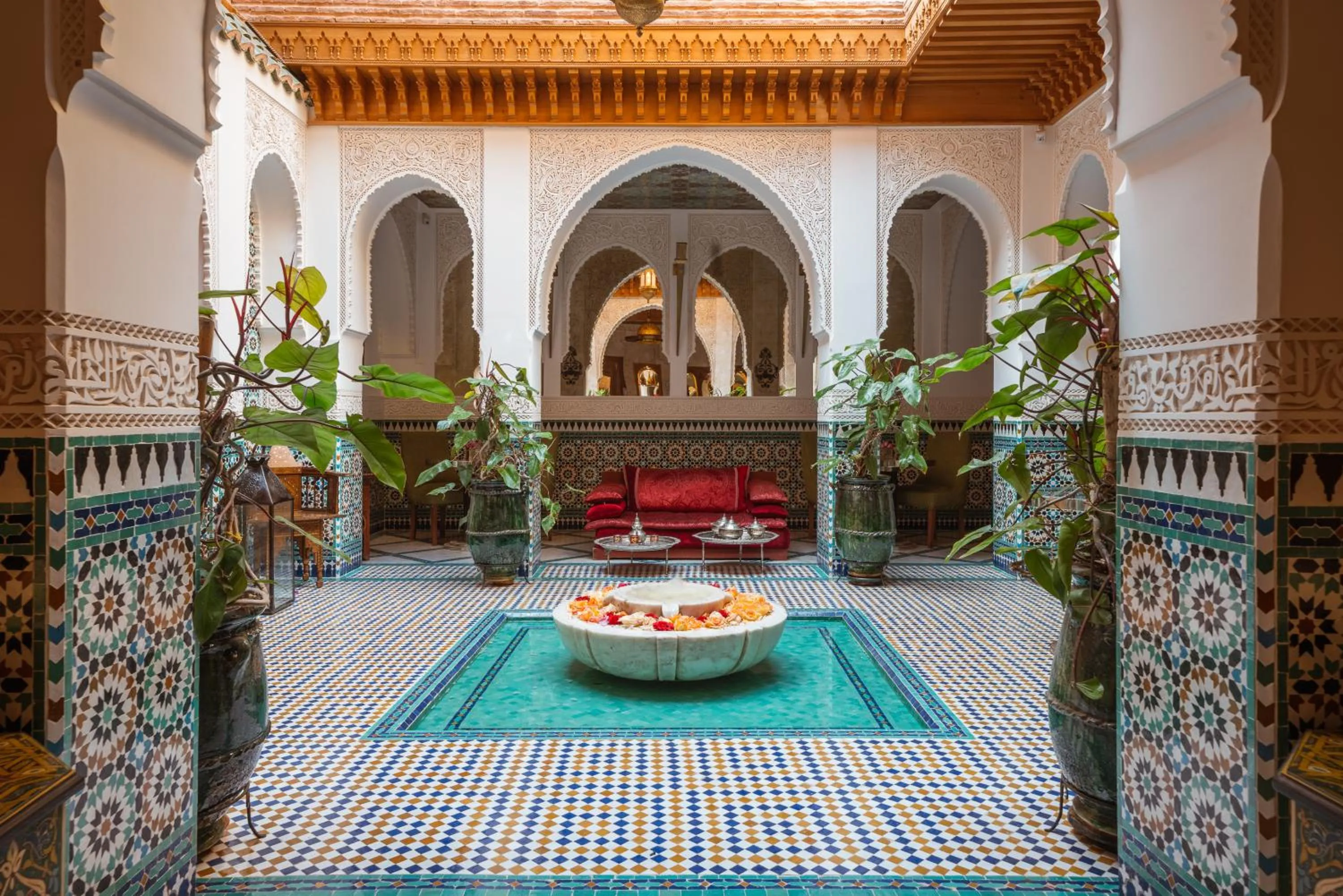 Patio in Elegancia Riad Boutique & SPA