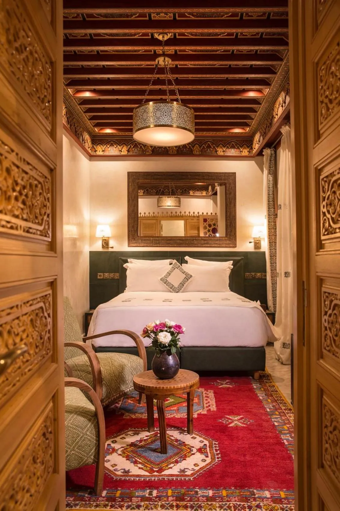 Bed in Elegancia Riad Boutique & SPA