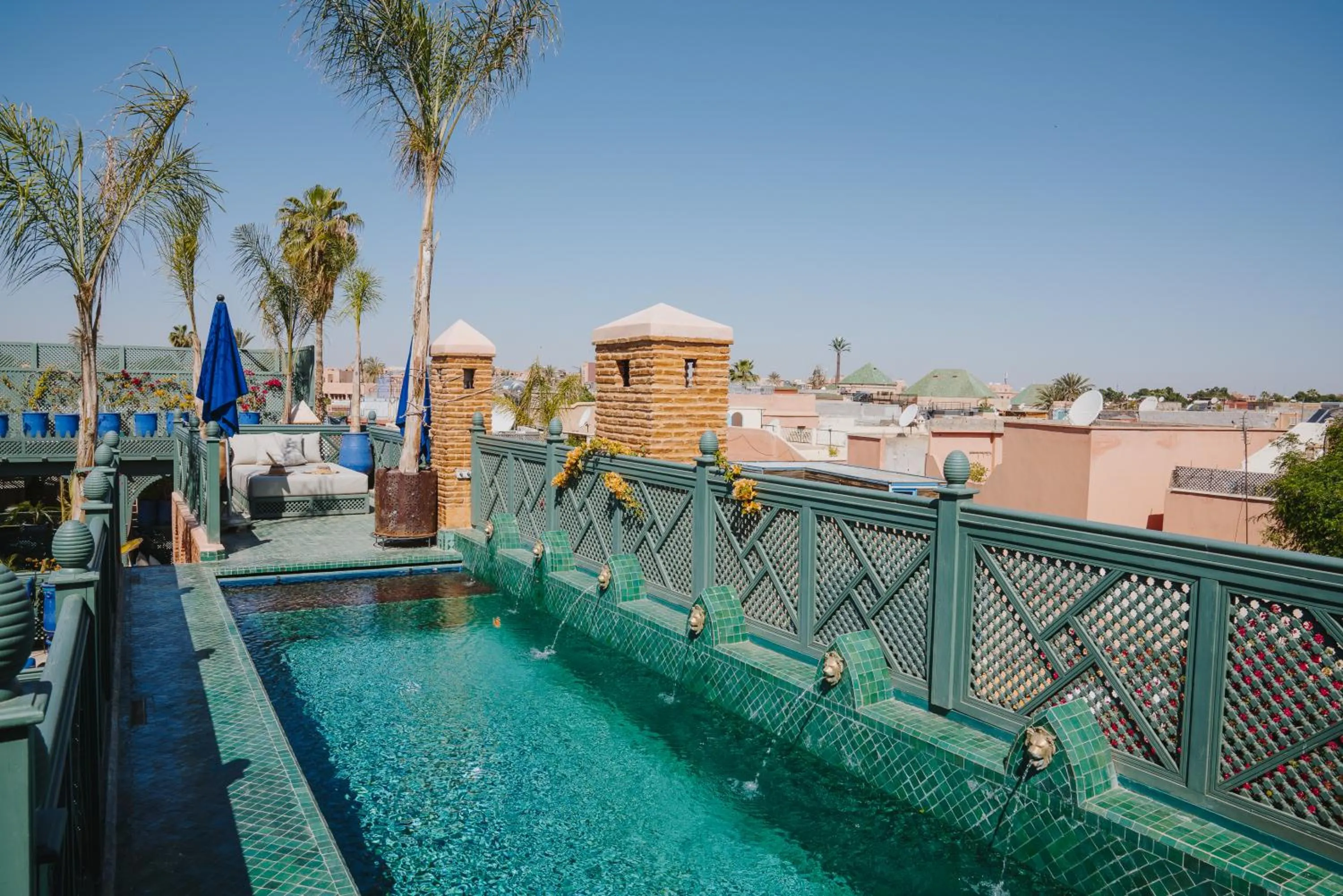 Swimming pool in Elegancia Riad Boutique & SPA