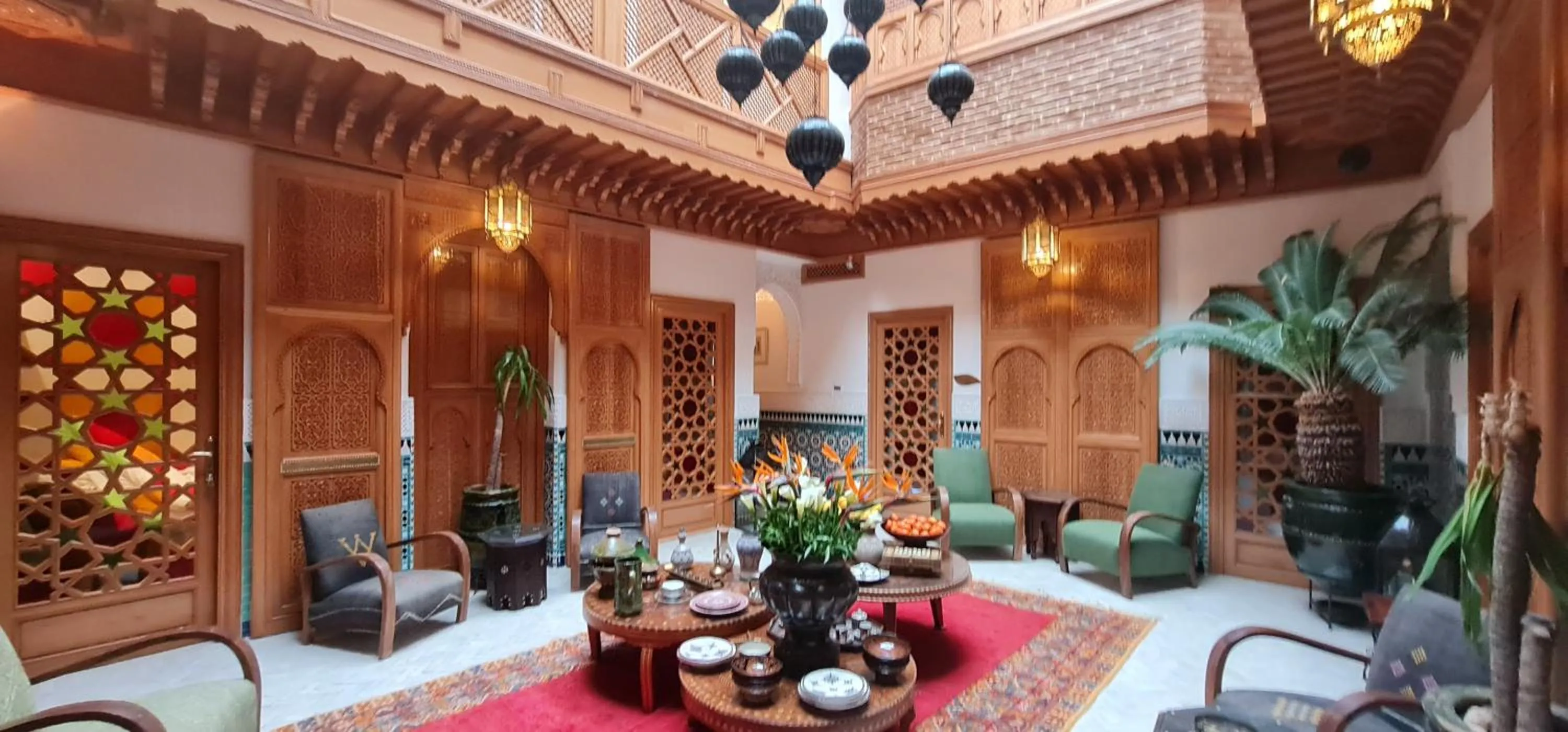 Patio in Elegancia Riad Boutique & SPA
