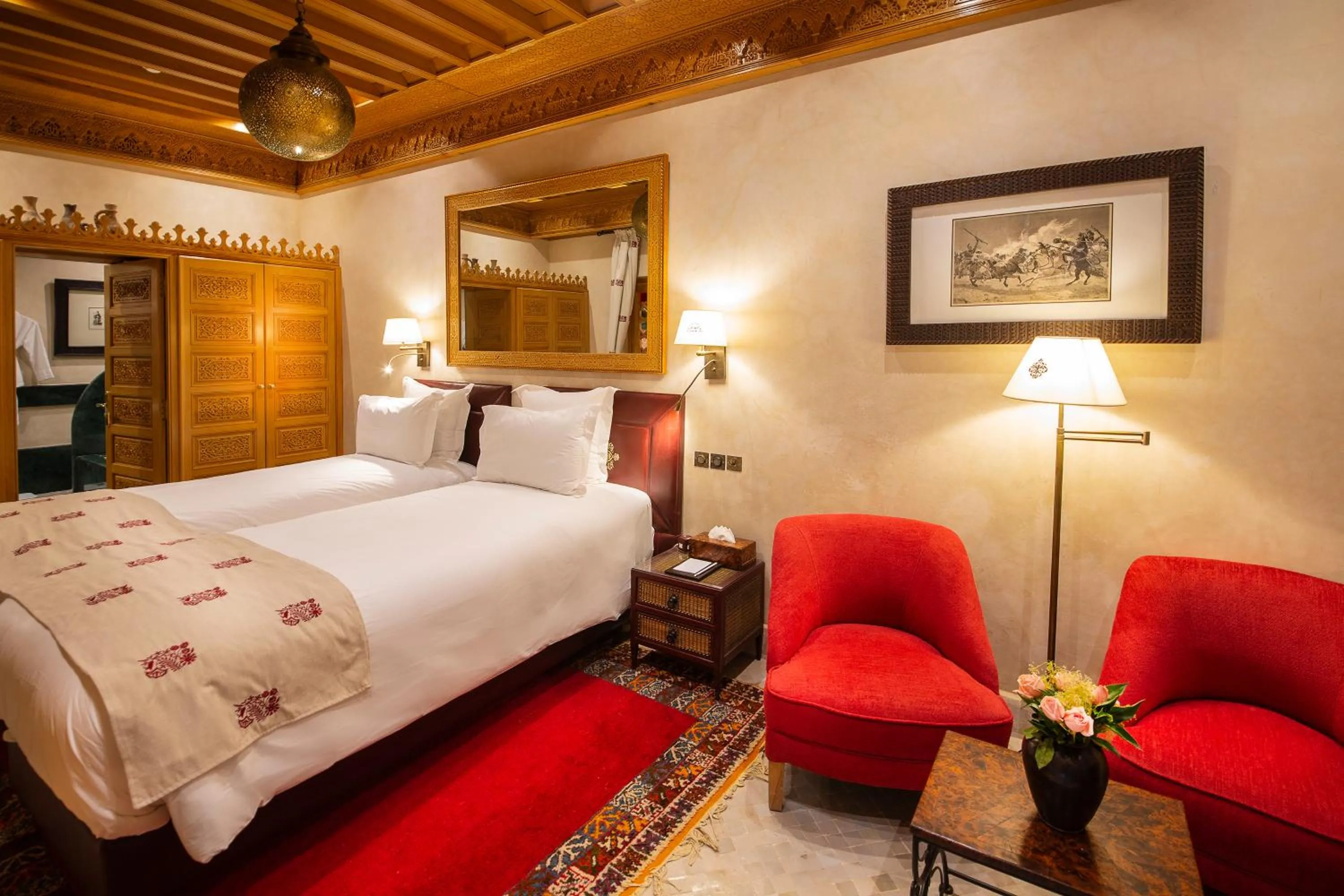 Bedroom, Bed in Elegancia Riad Boutique & SPA