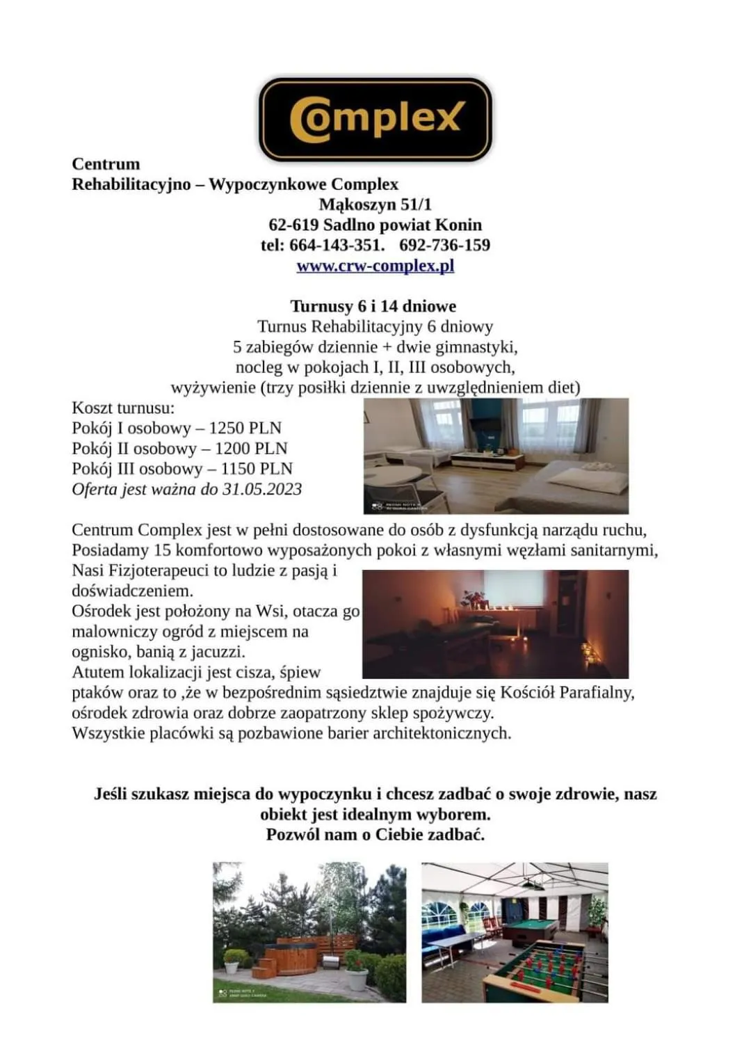 Centrum Wypoczynkowe COMPLEX
