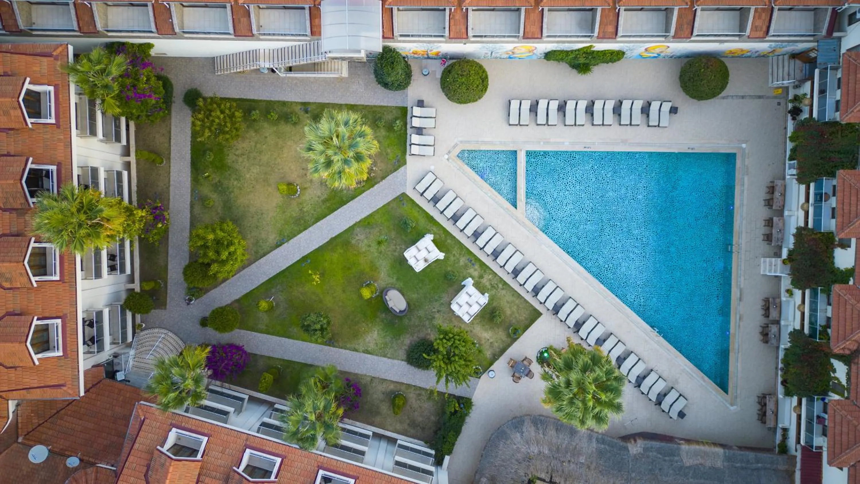 Bird's eye view in Han Deluxe Hotel