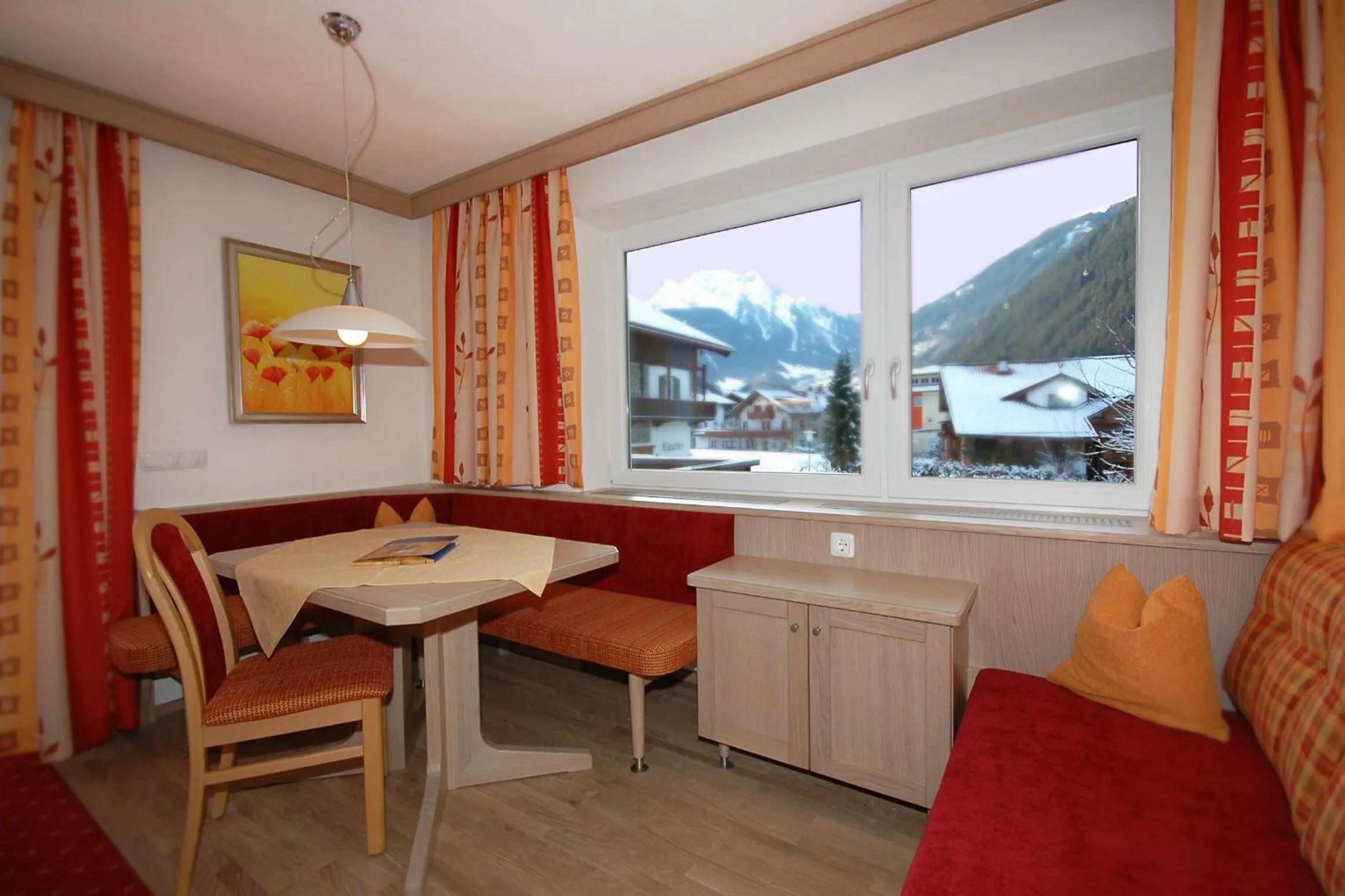 Living room in Appart & Hotel Garni Villa Knauer