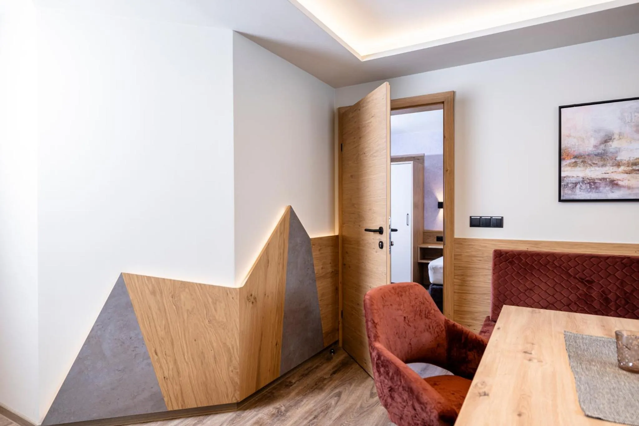 Dining area in Appart & Hotel Garni Villa Knauer