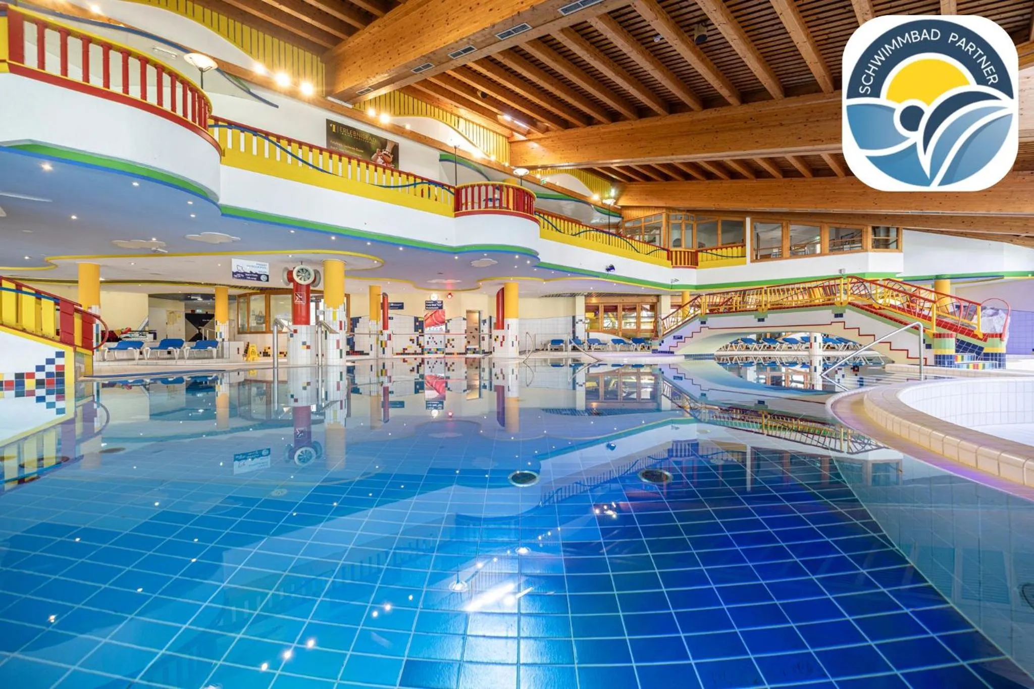 Swimming pool in Appart & Hotel Garni Villa Knauer