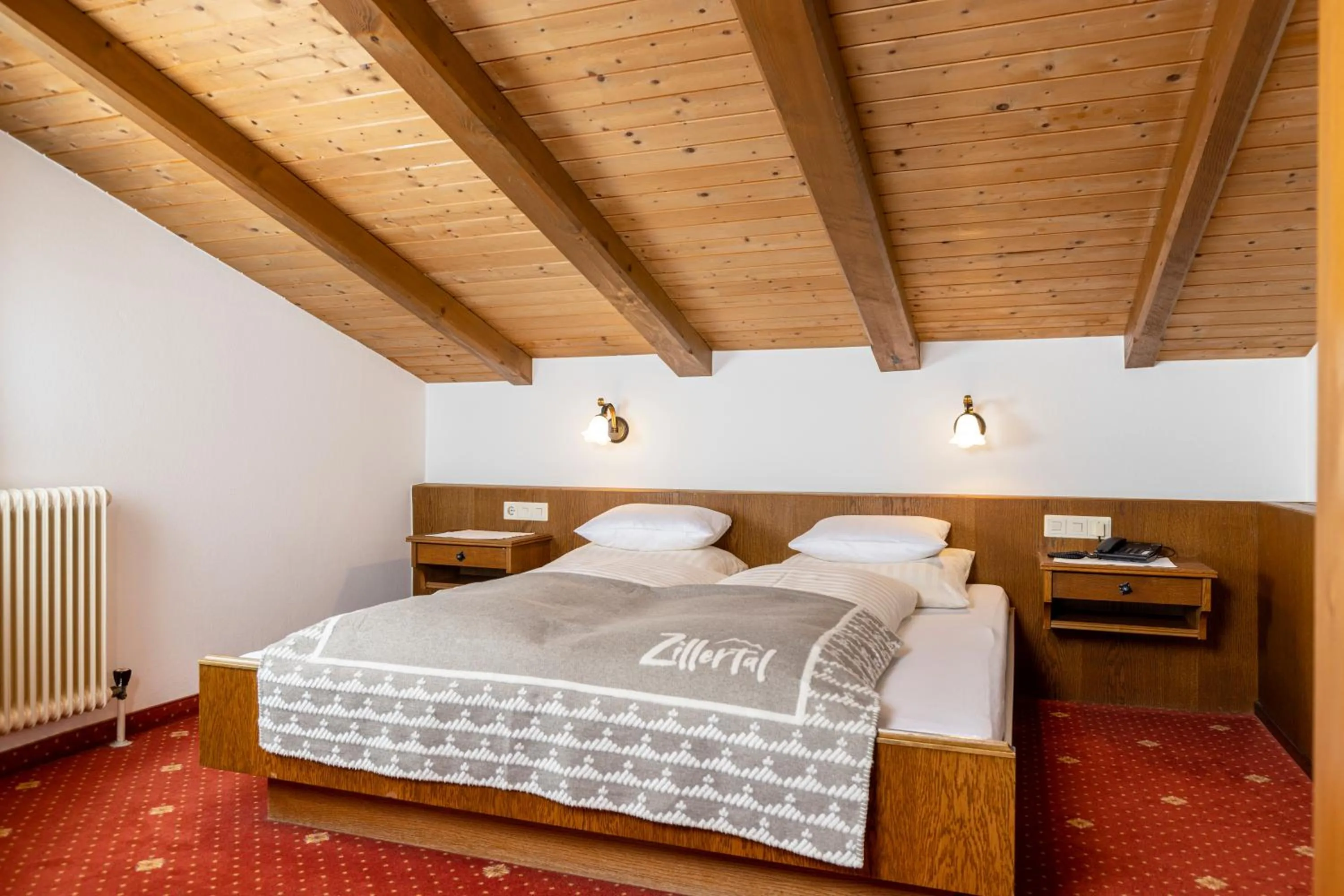 Bedroom, Bed in Appart & Hotel Garni Villa Knauer