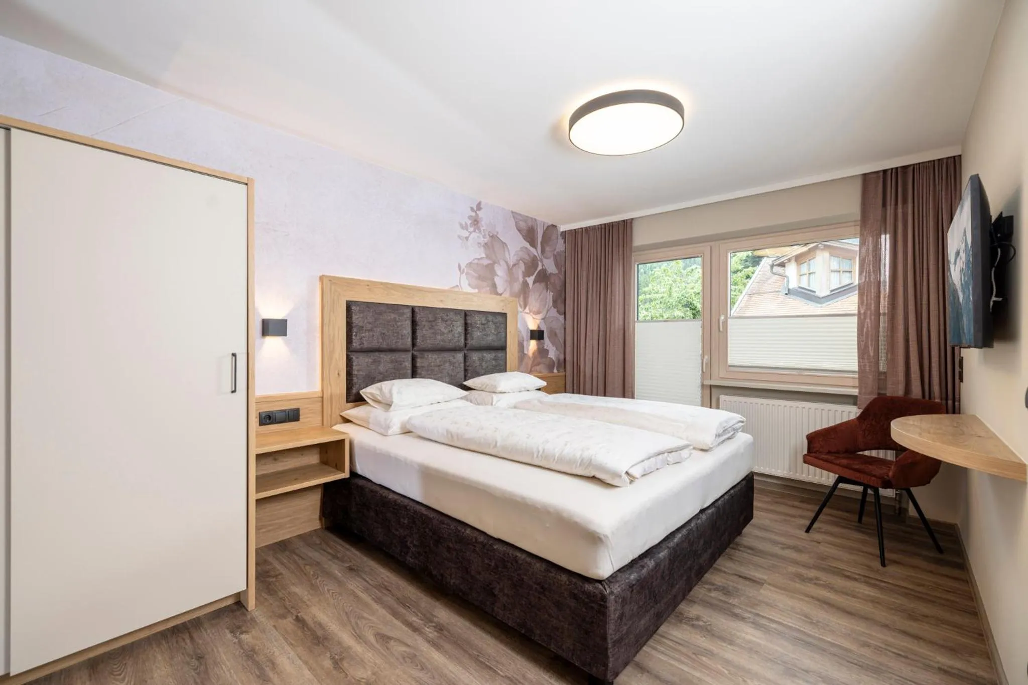 Bedroom, Bed in Appart & Hotel Garni Villa Knauer