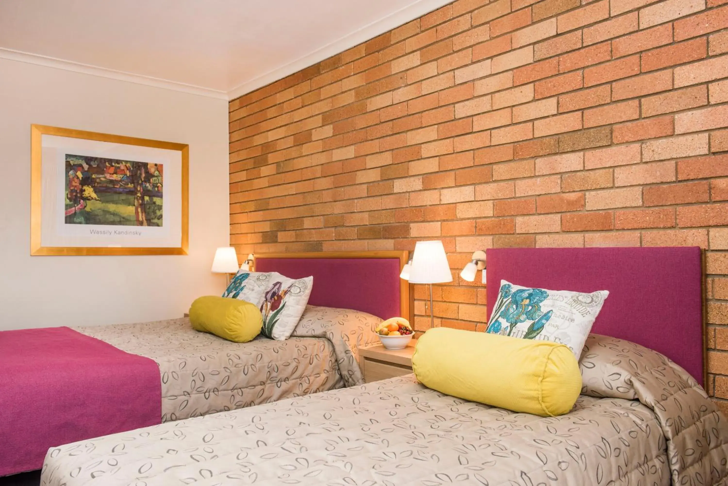 Deluxe Twin Room in Ningana Motel Deluxe Twin Room in Ningana Motel