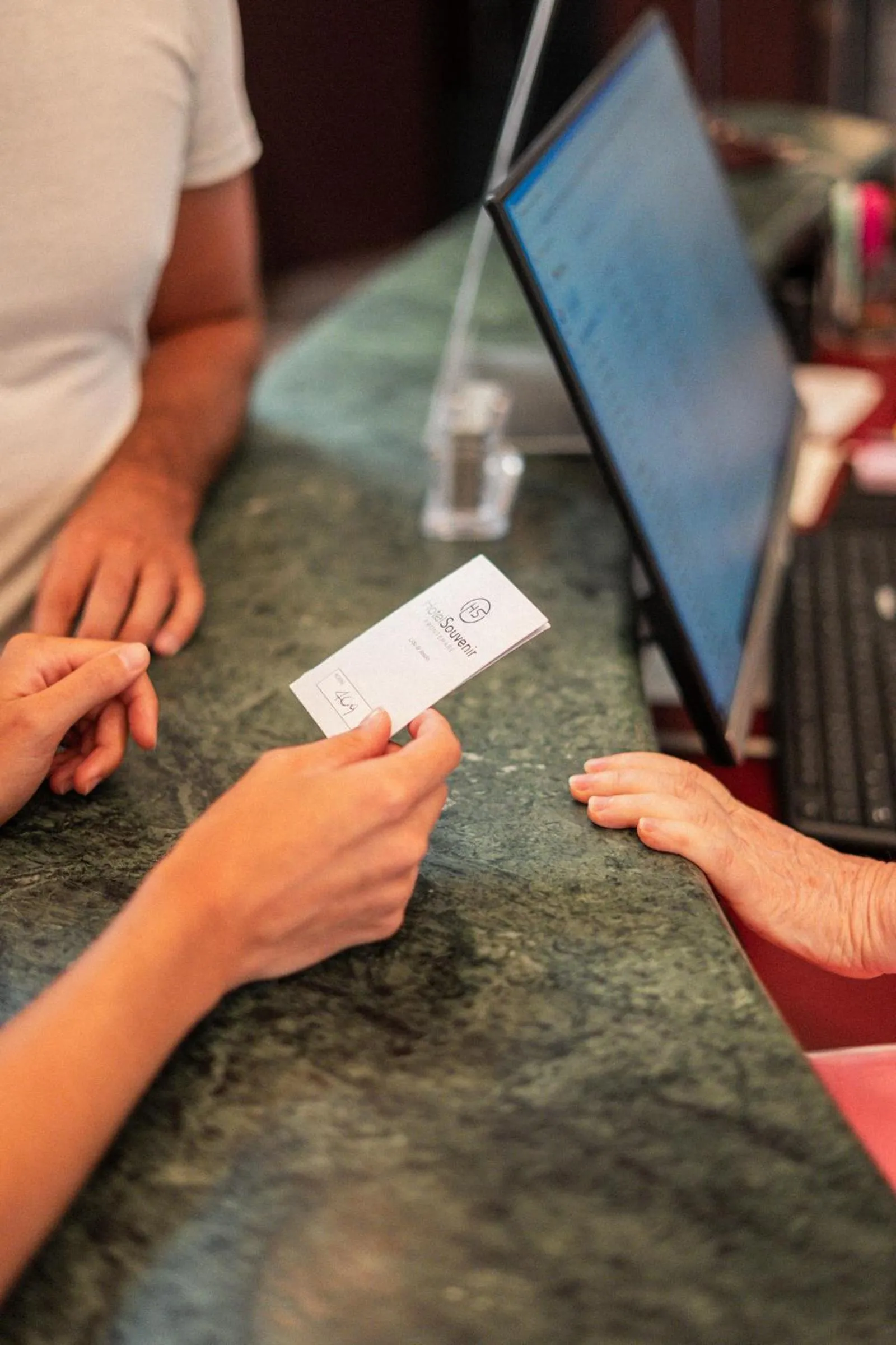 Lobby or reception in Hotel Souvenir