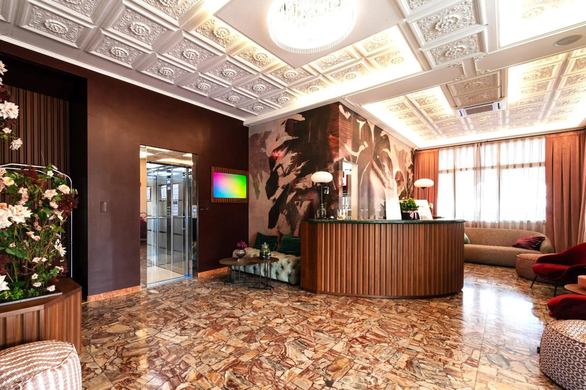 Lobby or reception in Hotel Souvenir