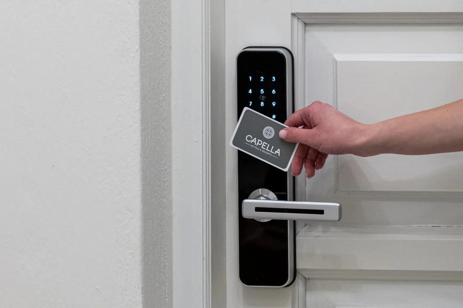 Facade/entrance in Capella Skiathos, Town