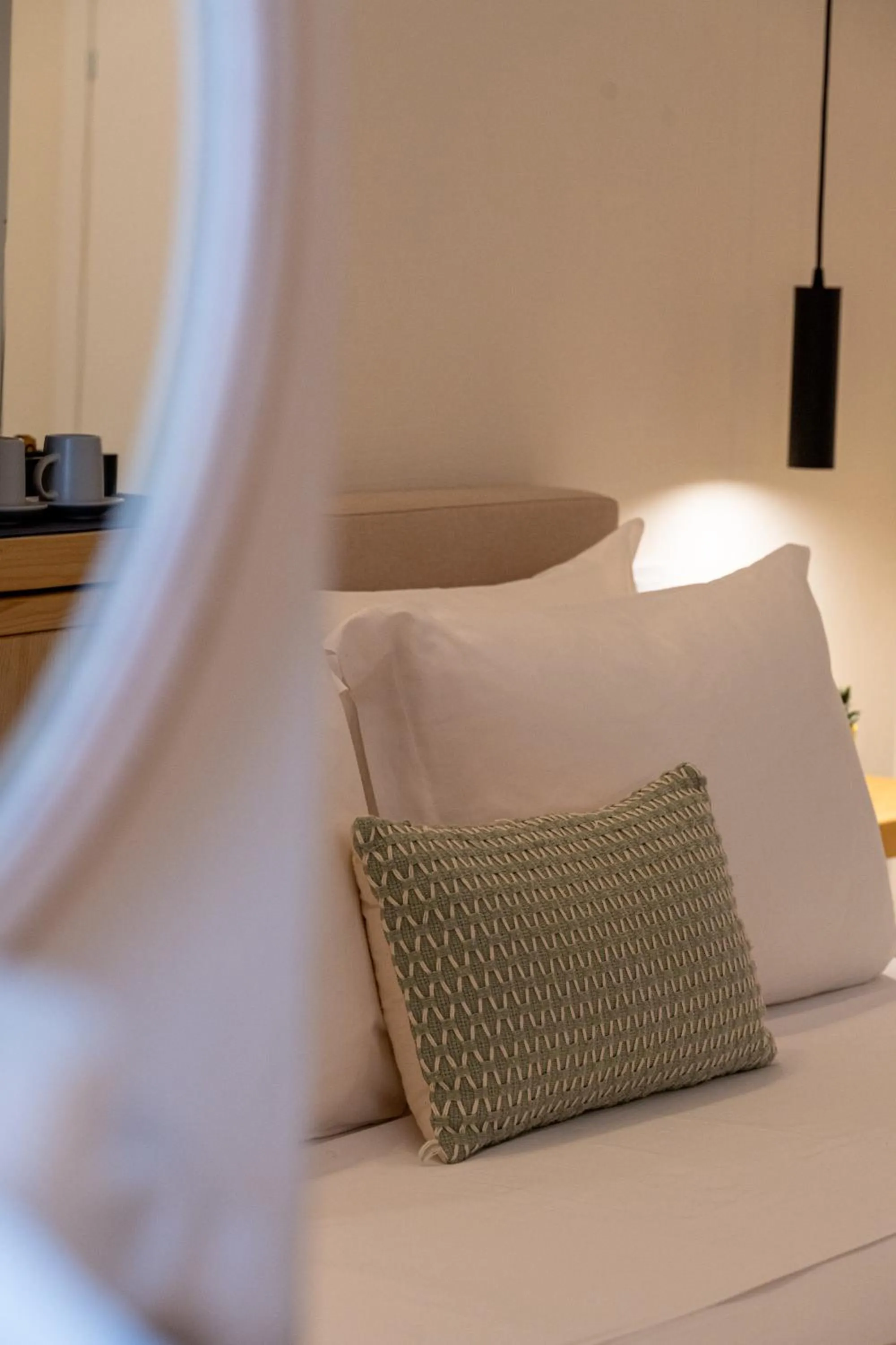 Decorative detail, Bed in Capella Skiathos, Town