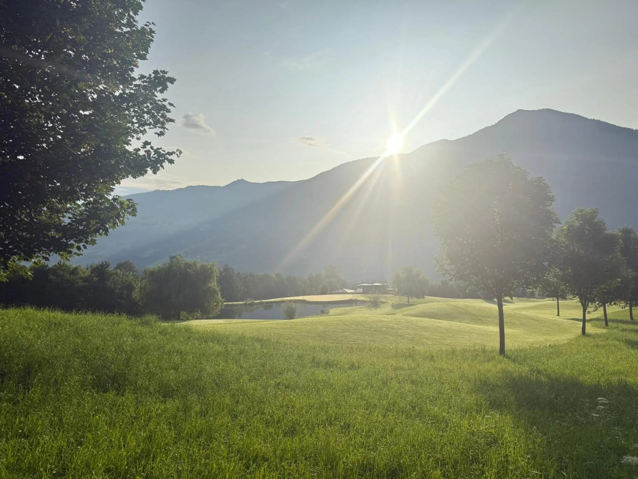 Golfcourse in Hotel Standlhof Zillertal