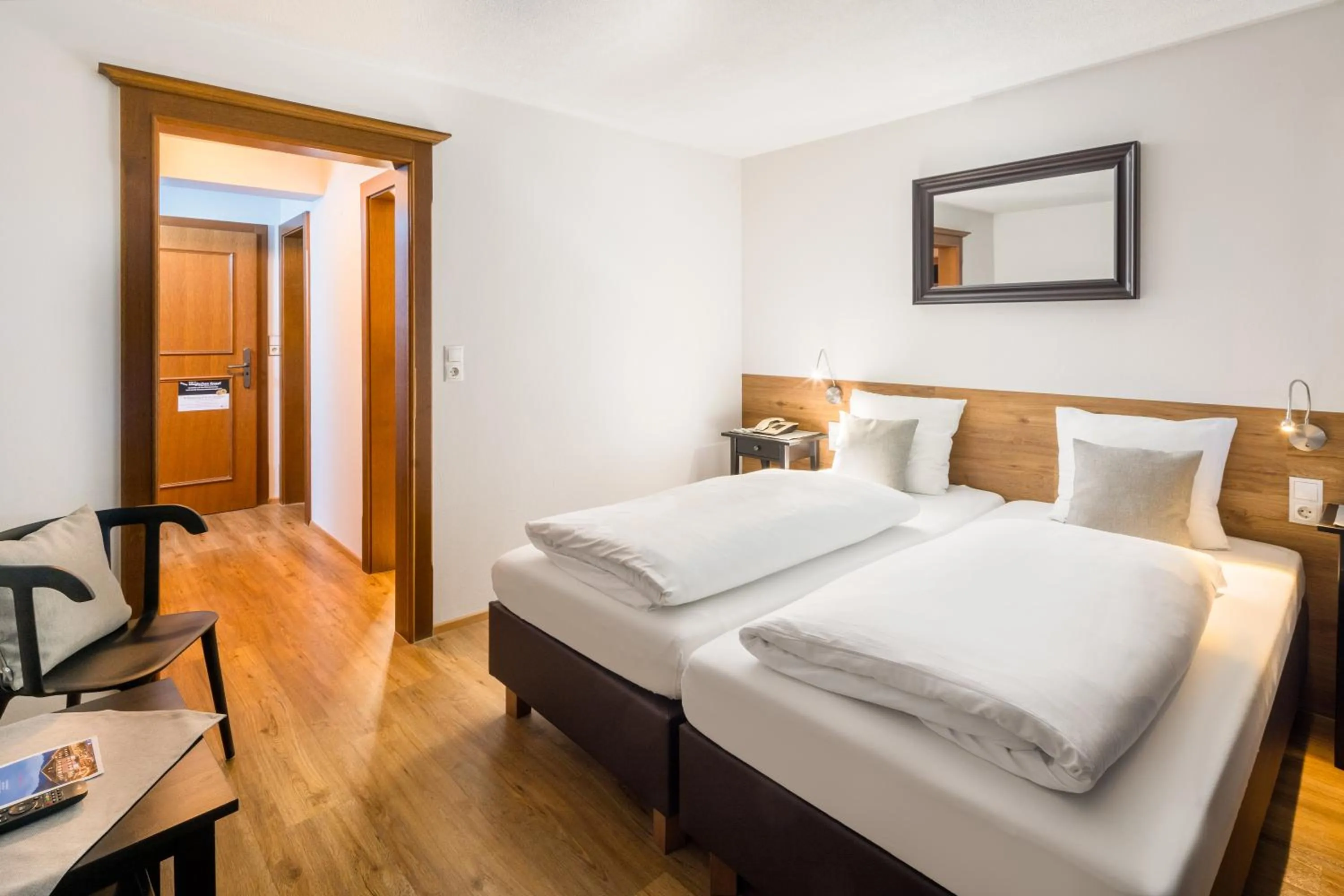 Bedroom, Bed in Hotel Standlhof Zillertal