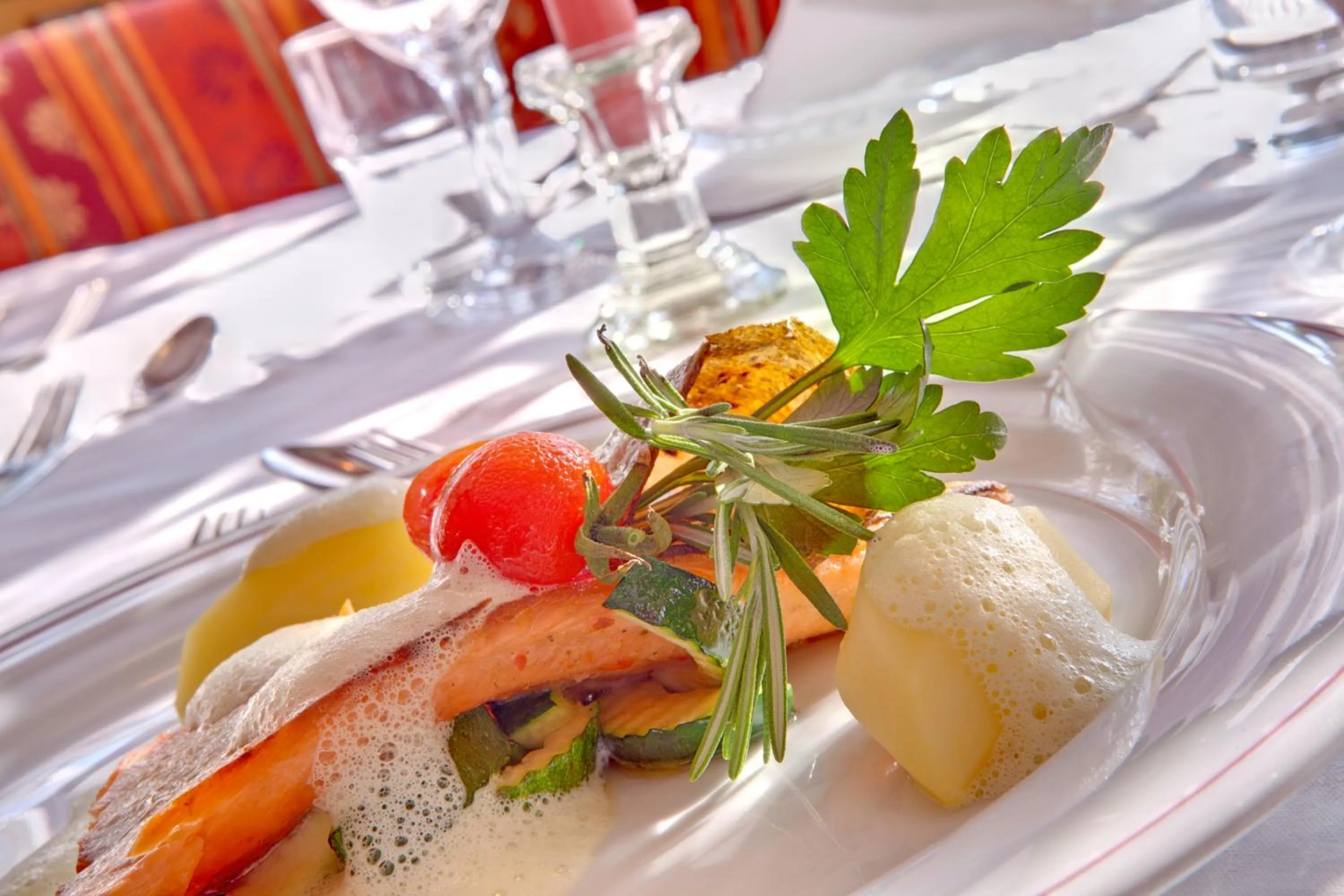 Food close-up in Park Hotel Villa Etschland