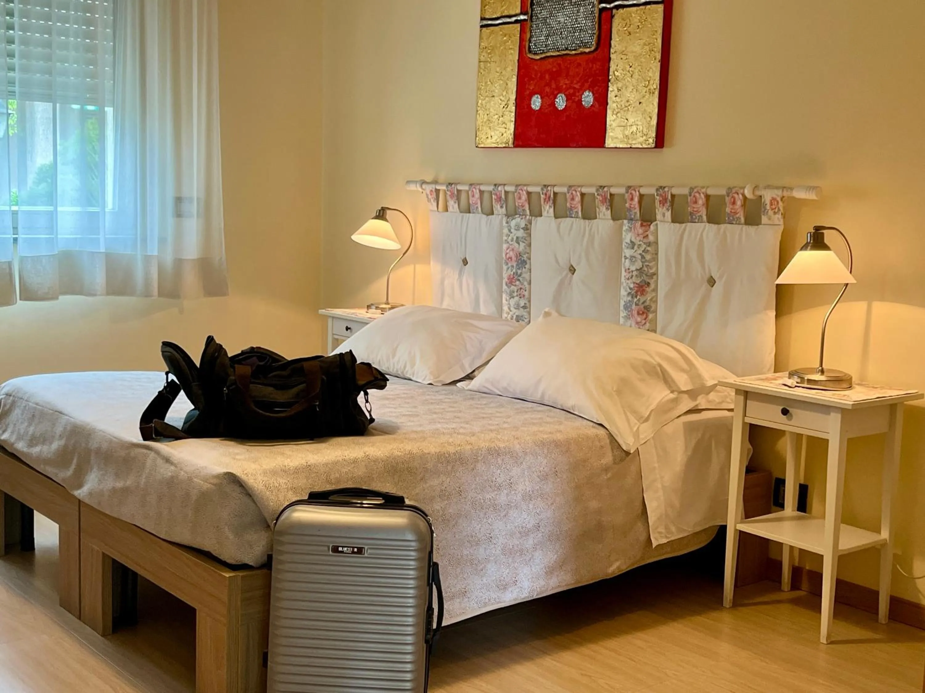Bed in Eremes Rooms & Apartments