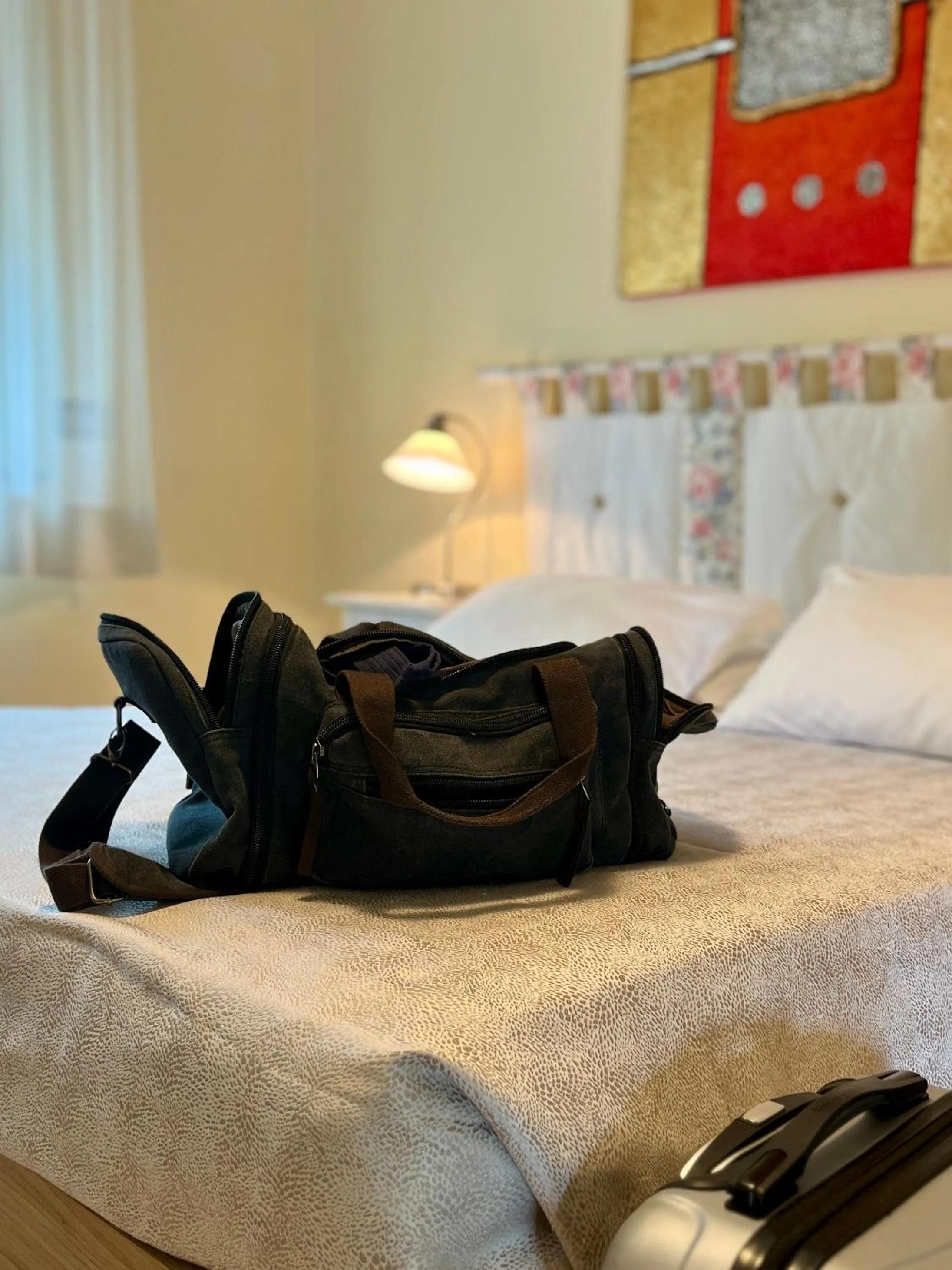 Bed in Eremes Rooms & Apartments