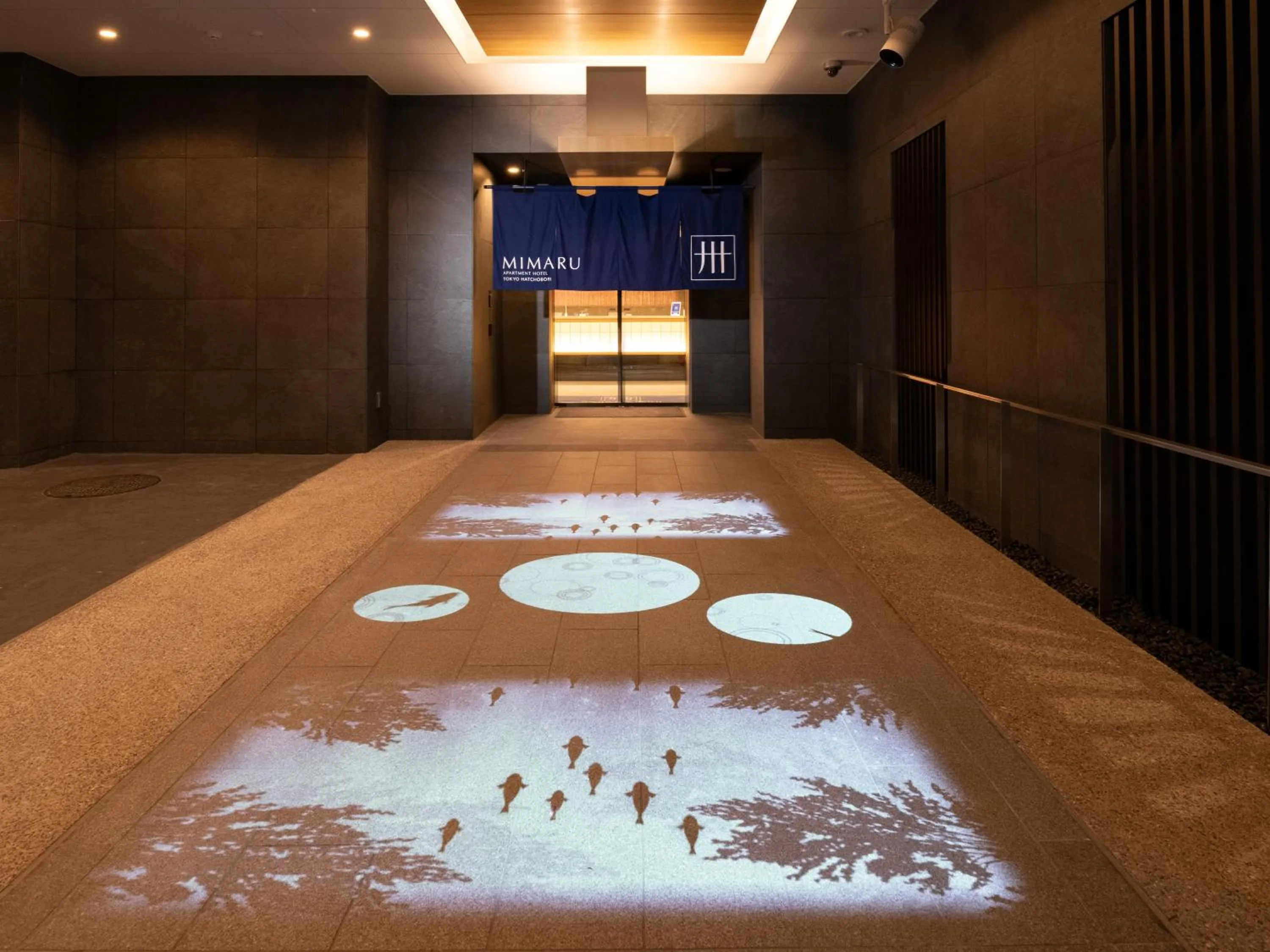 Facade/entrance in MIMARU Tokyo Hatchobori