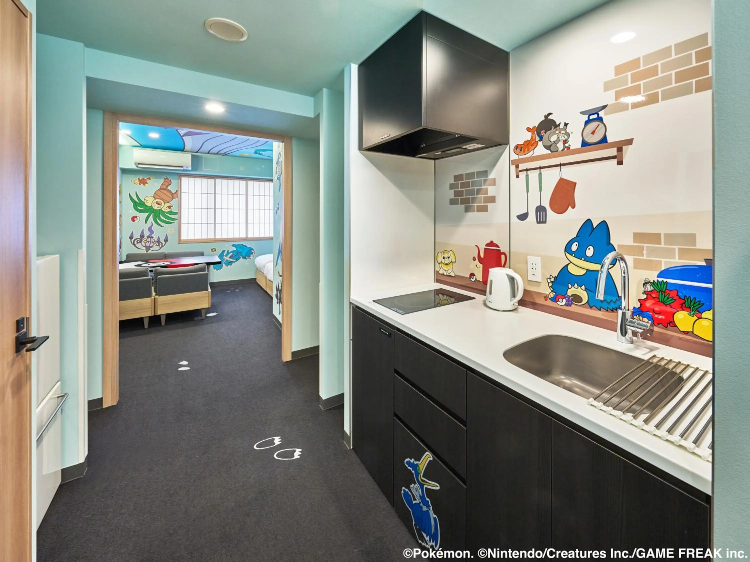 kitchen in MIMARU Tokyo Hatchobori