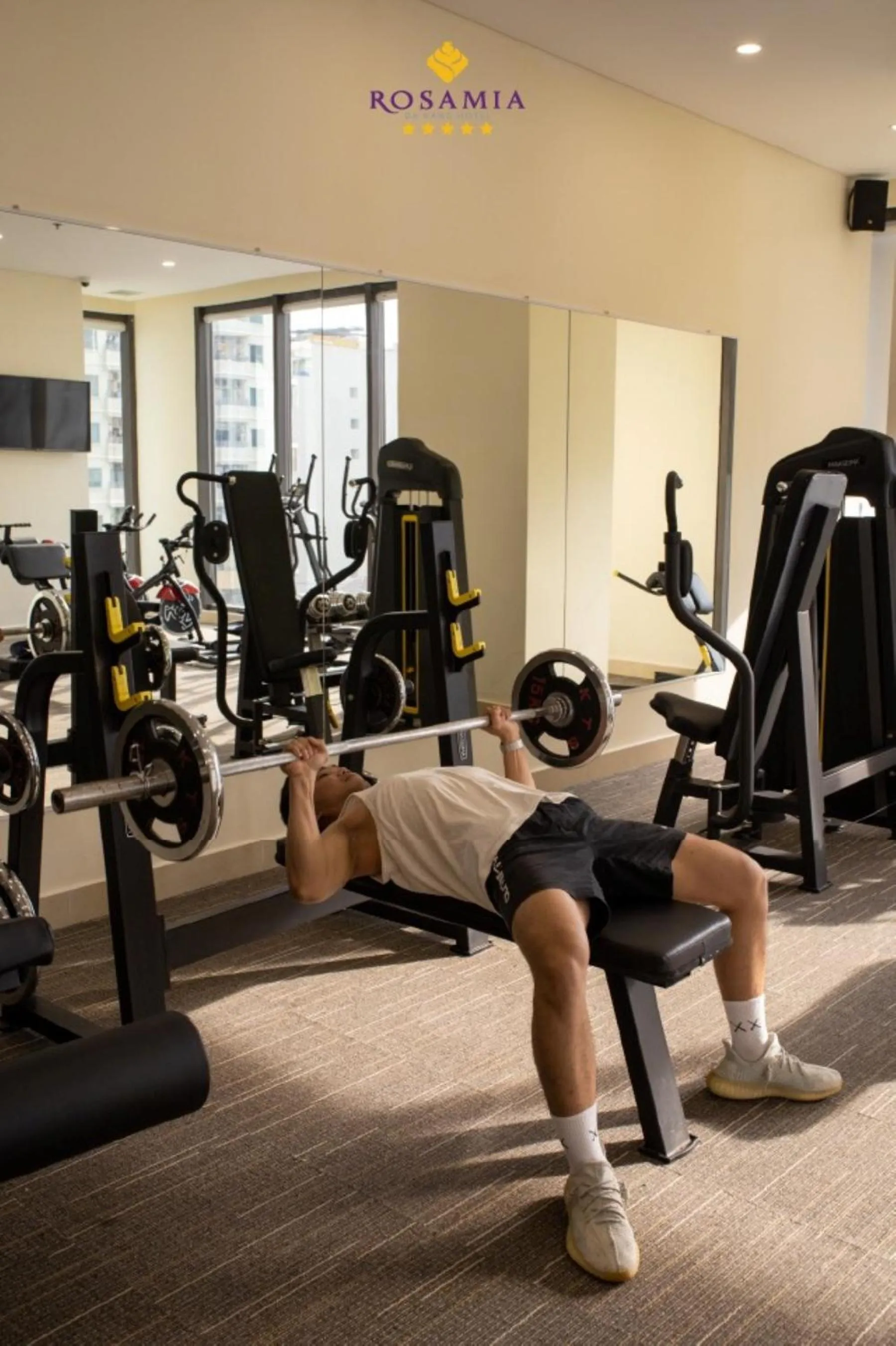 Fitness centre/facilities in Rosamia Da Nang Hotel