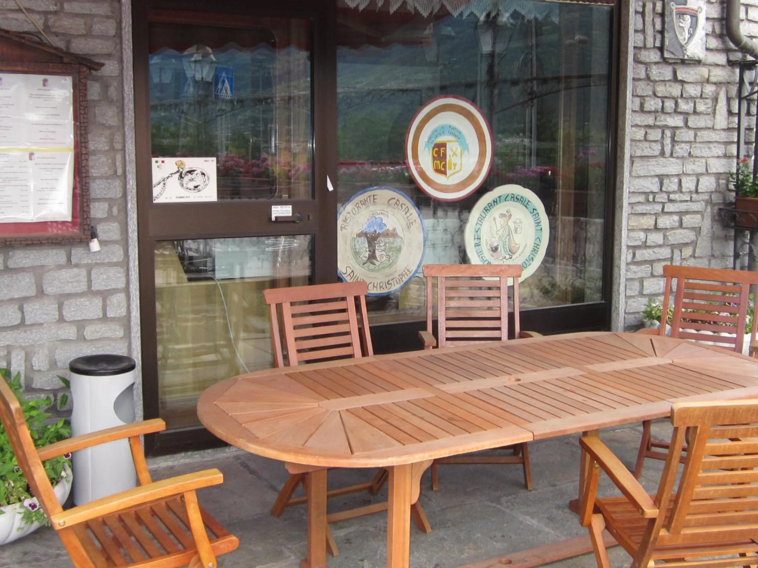 Patio in Hotel Casale