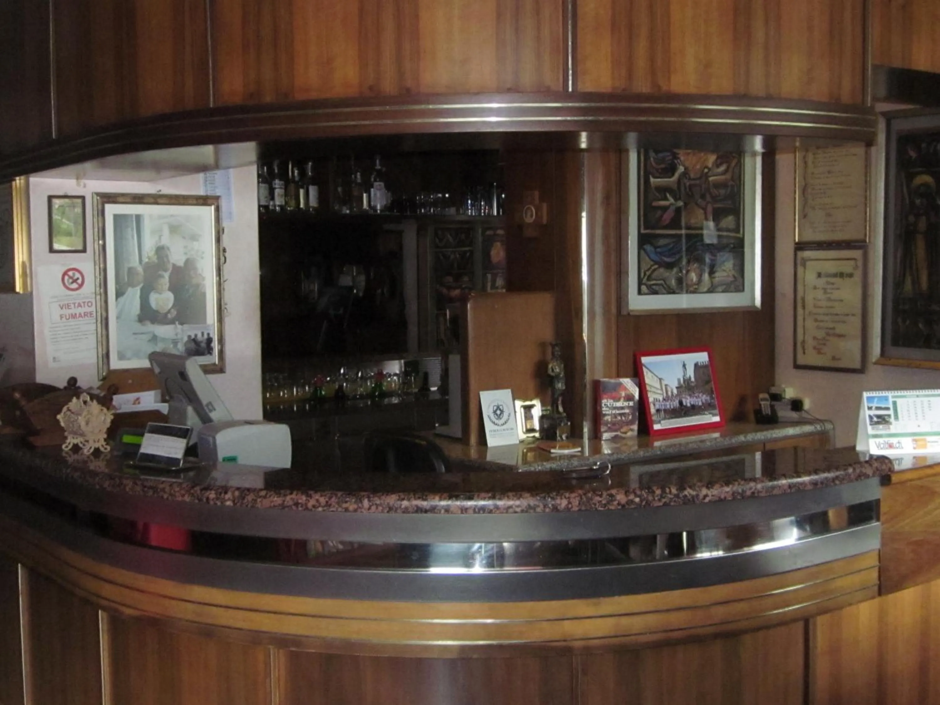 Lobby or reception in Hotel Casale