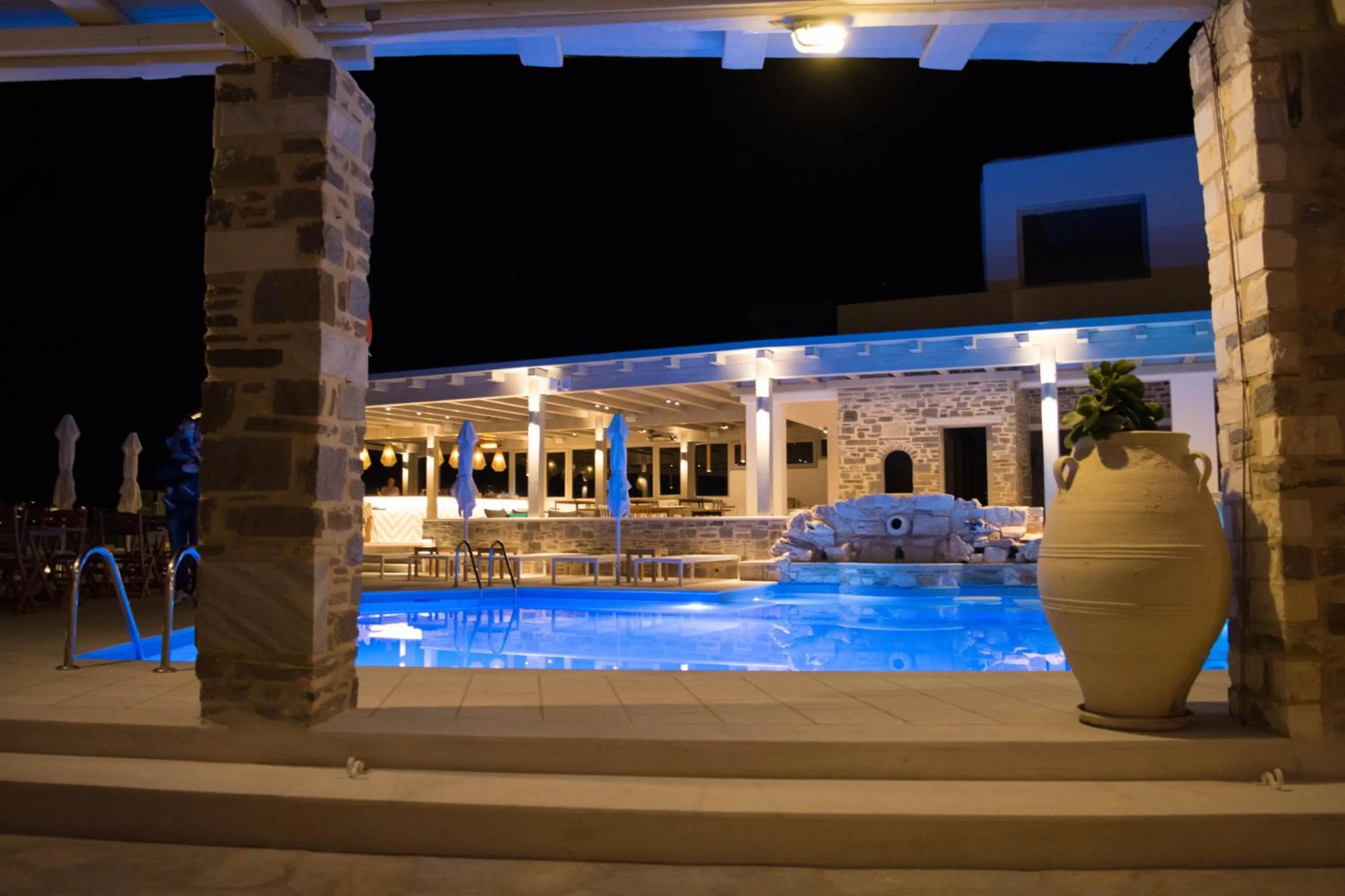 Swimming pool in Sunset View Hotel