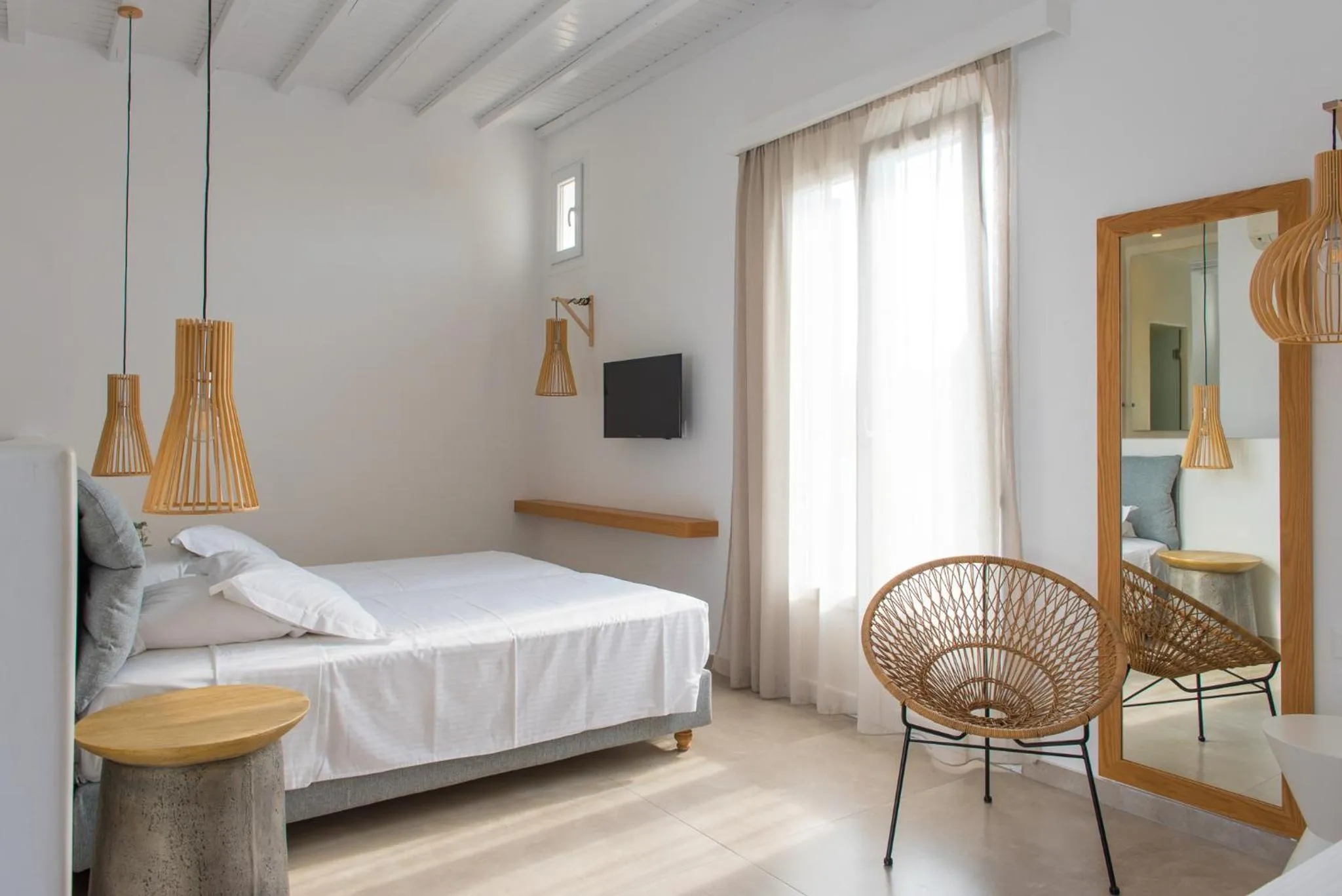 Bedroom, Bed in Vienoula's Garden Hotel