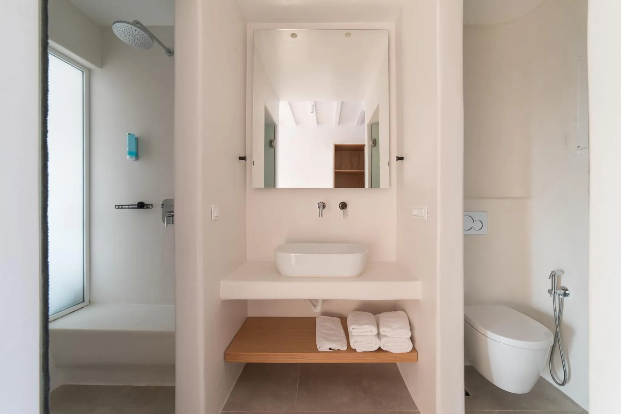 Bathroom in Vienoula's Garden Hotel