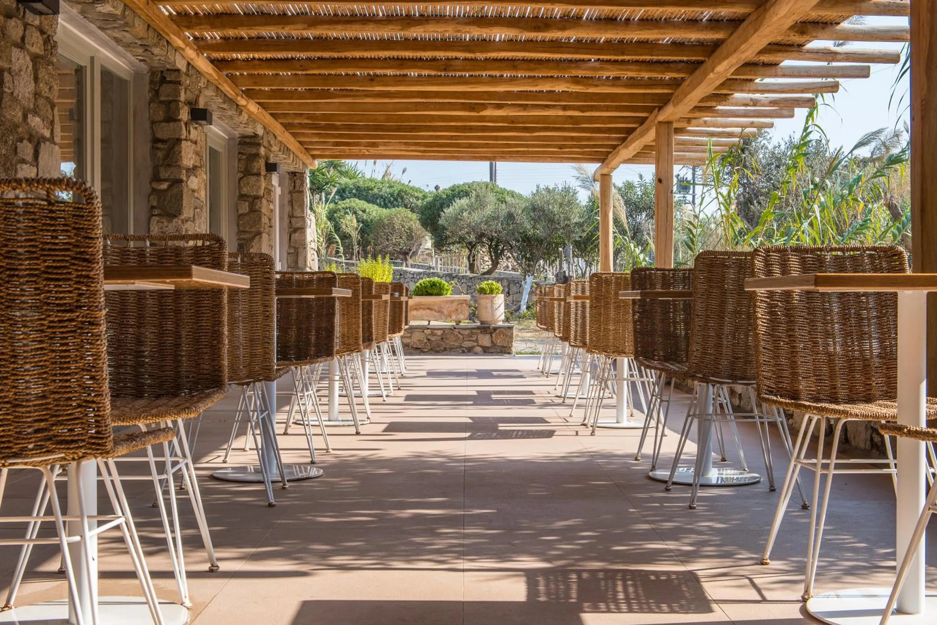 Balcony/Terrace in Vienoula's Garden Hotel