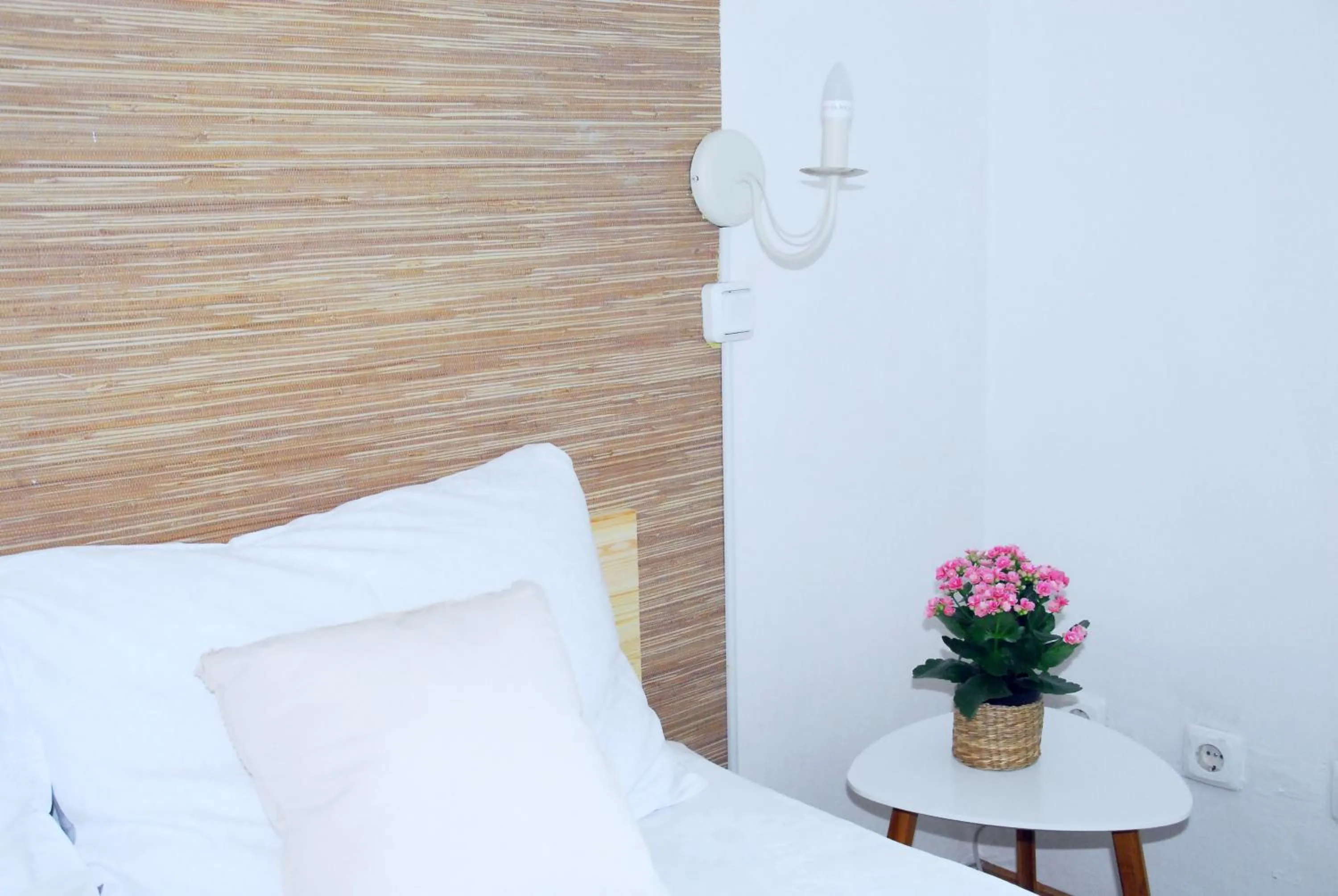 Decorative detail, Bed in Maison Blanche Kyiv city center