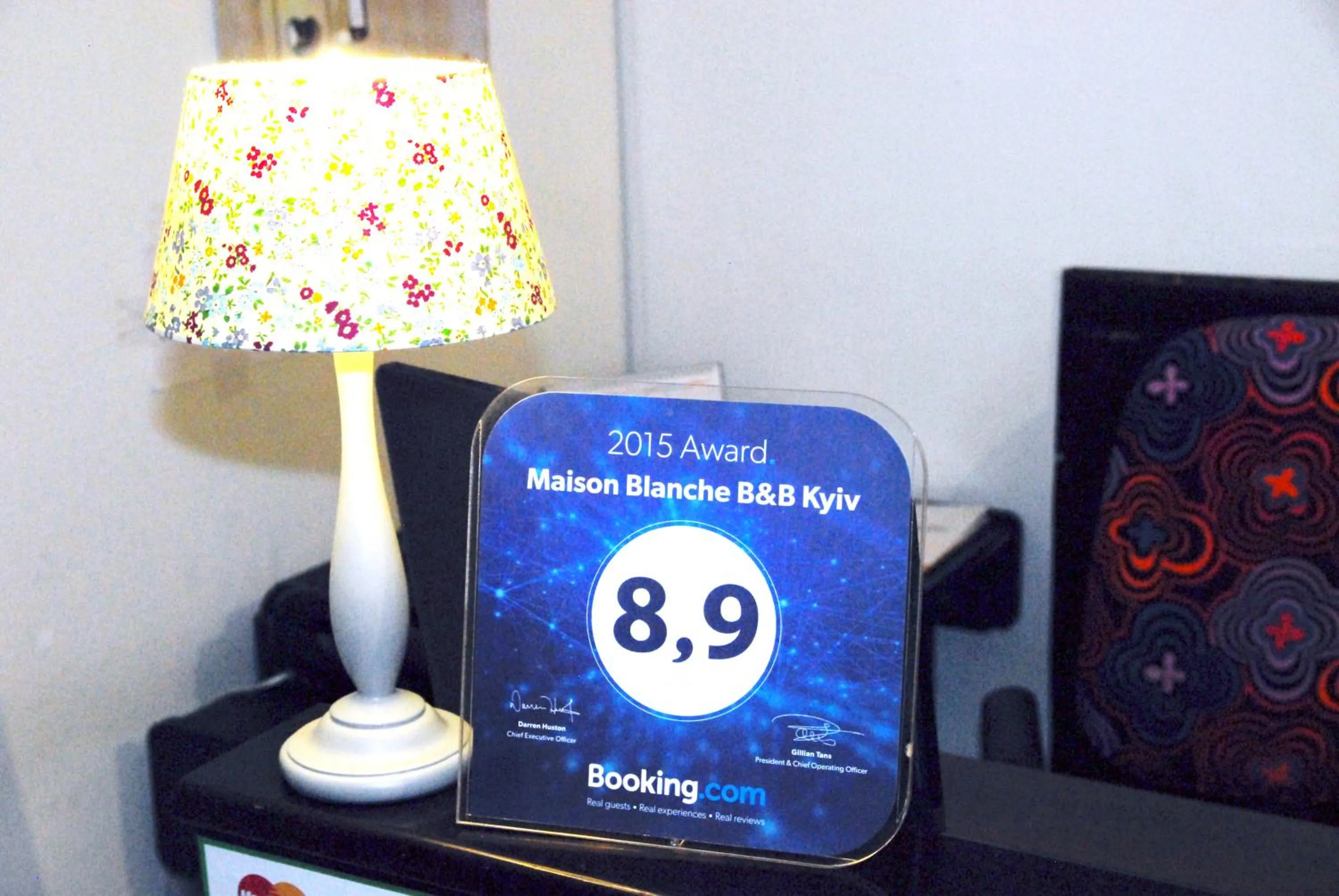 Certificate/Award in Maison Blanche Kyiv city center