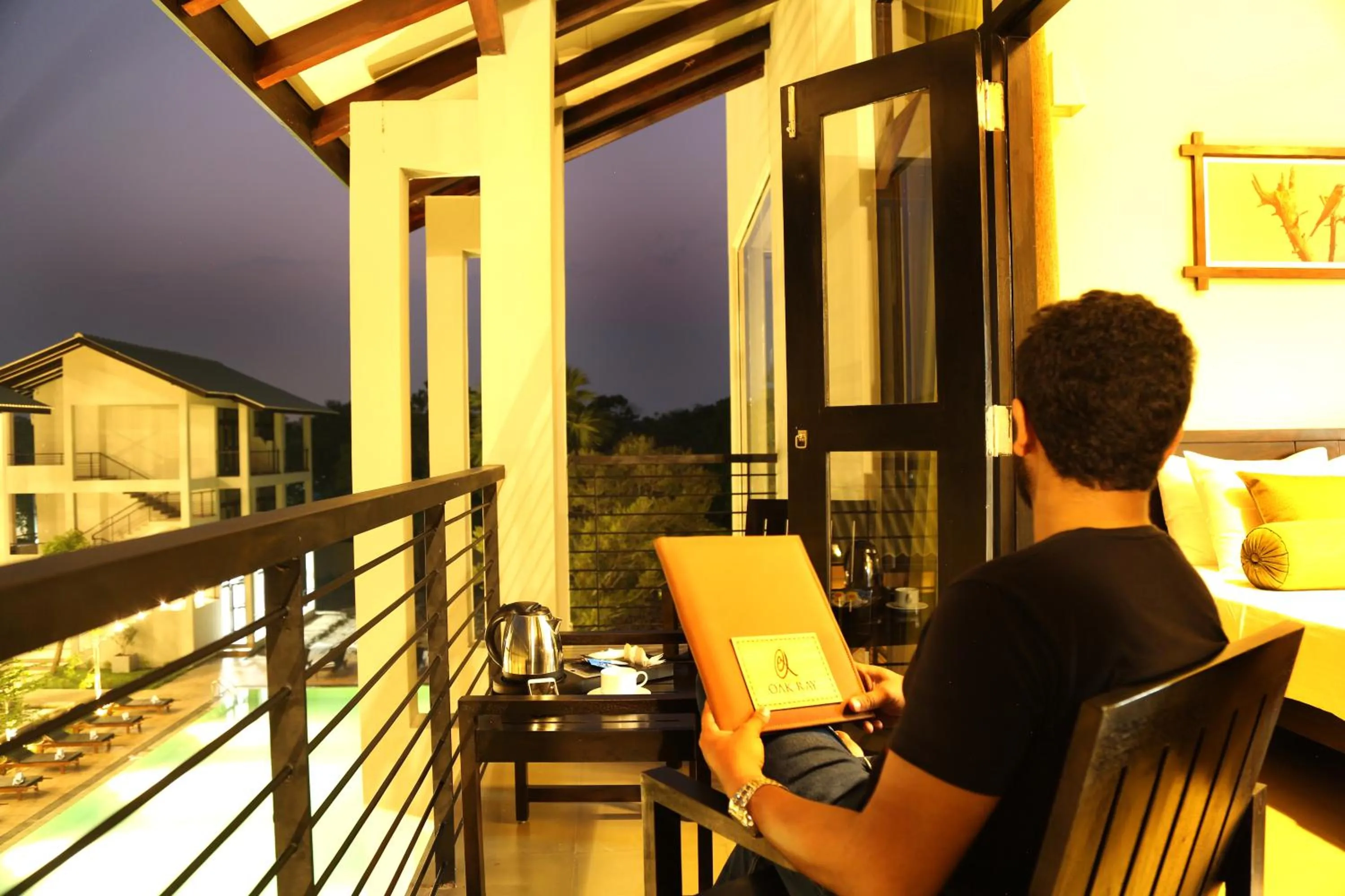 Balcony/Terrace in Oak Ray Wild Yala