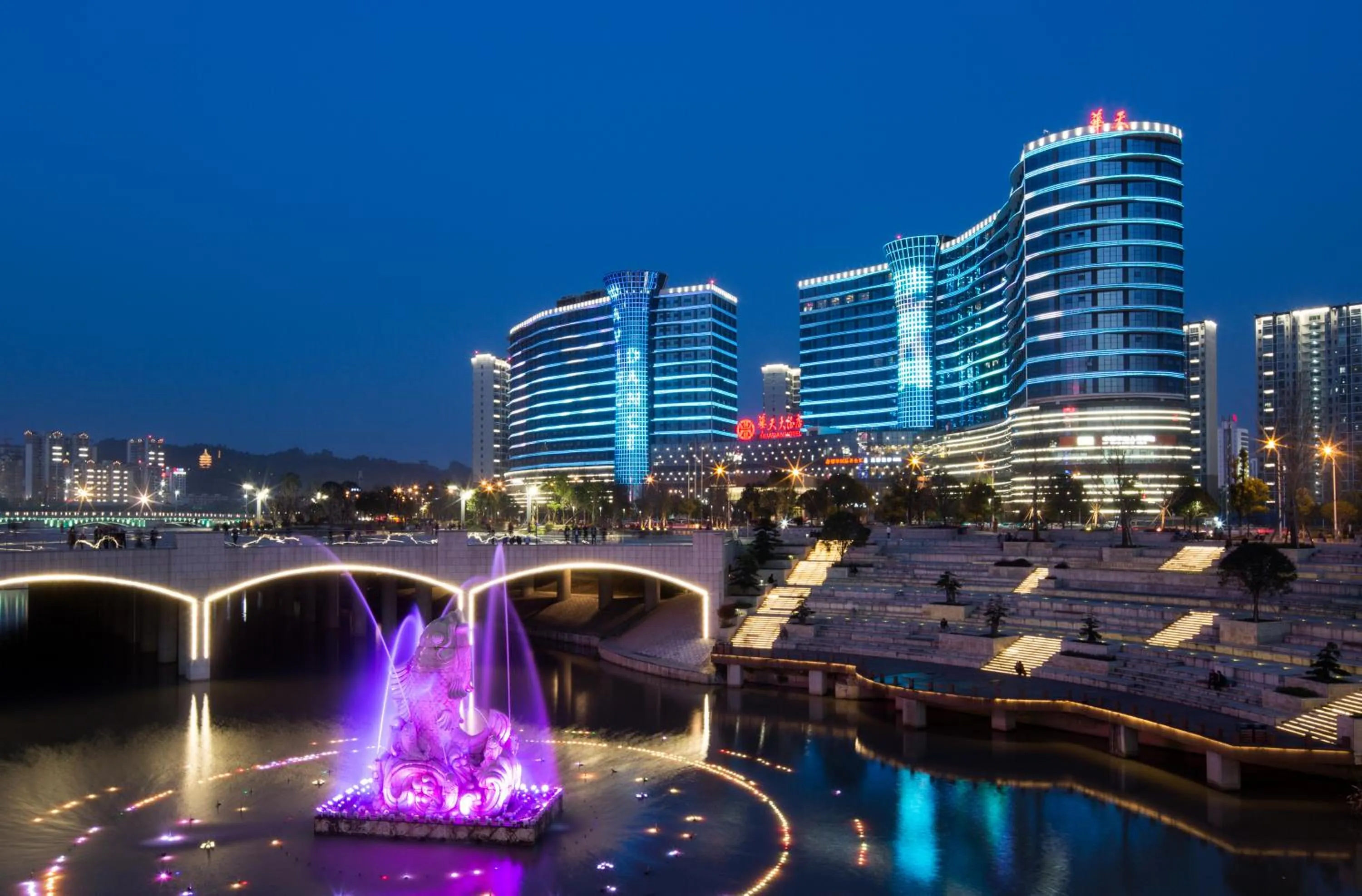 Property building in Zhangjiajie Huatian Hotel