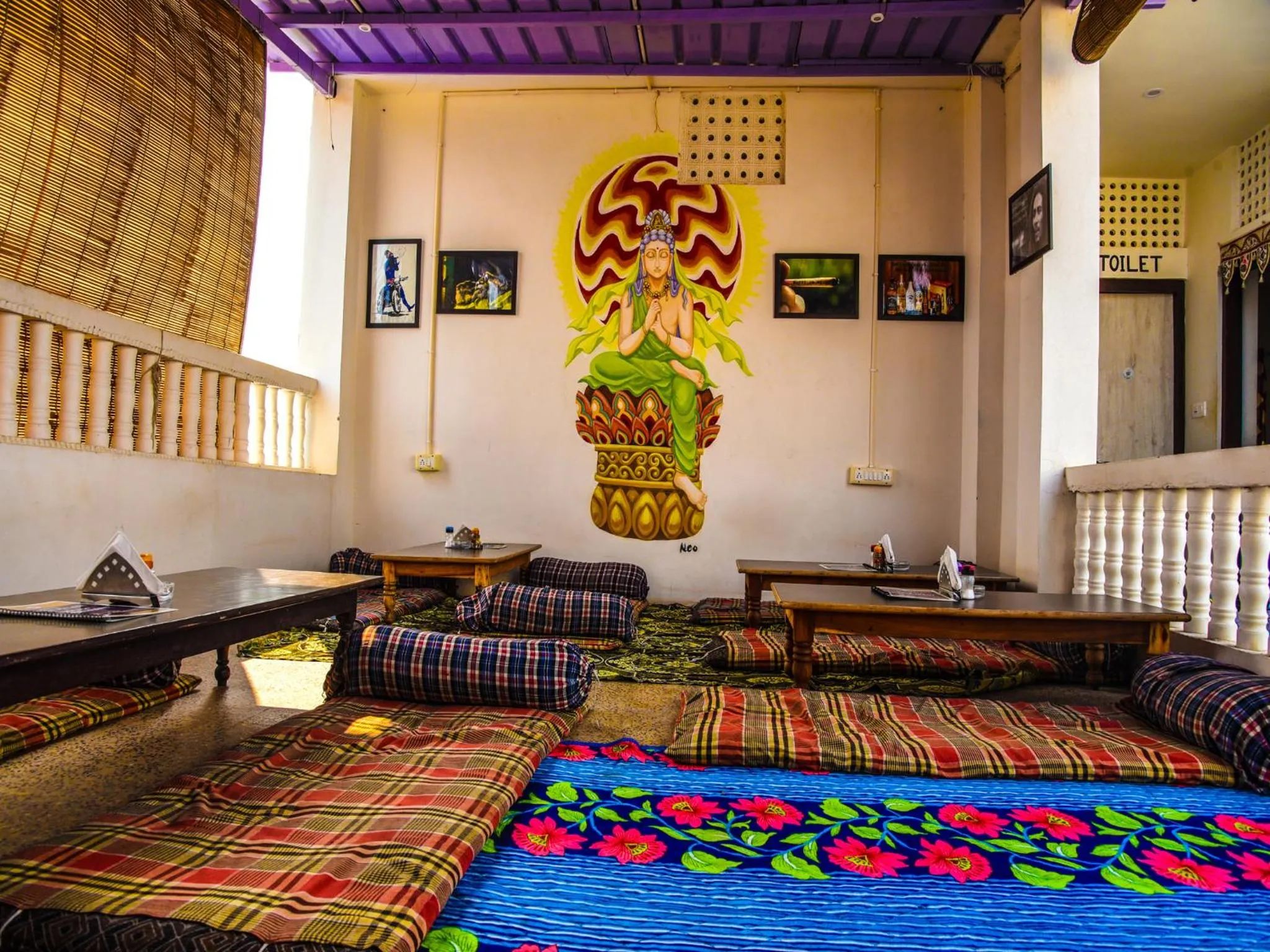 Bed in Hotel Zoola Palace