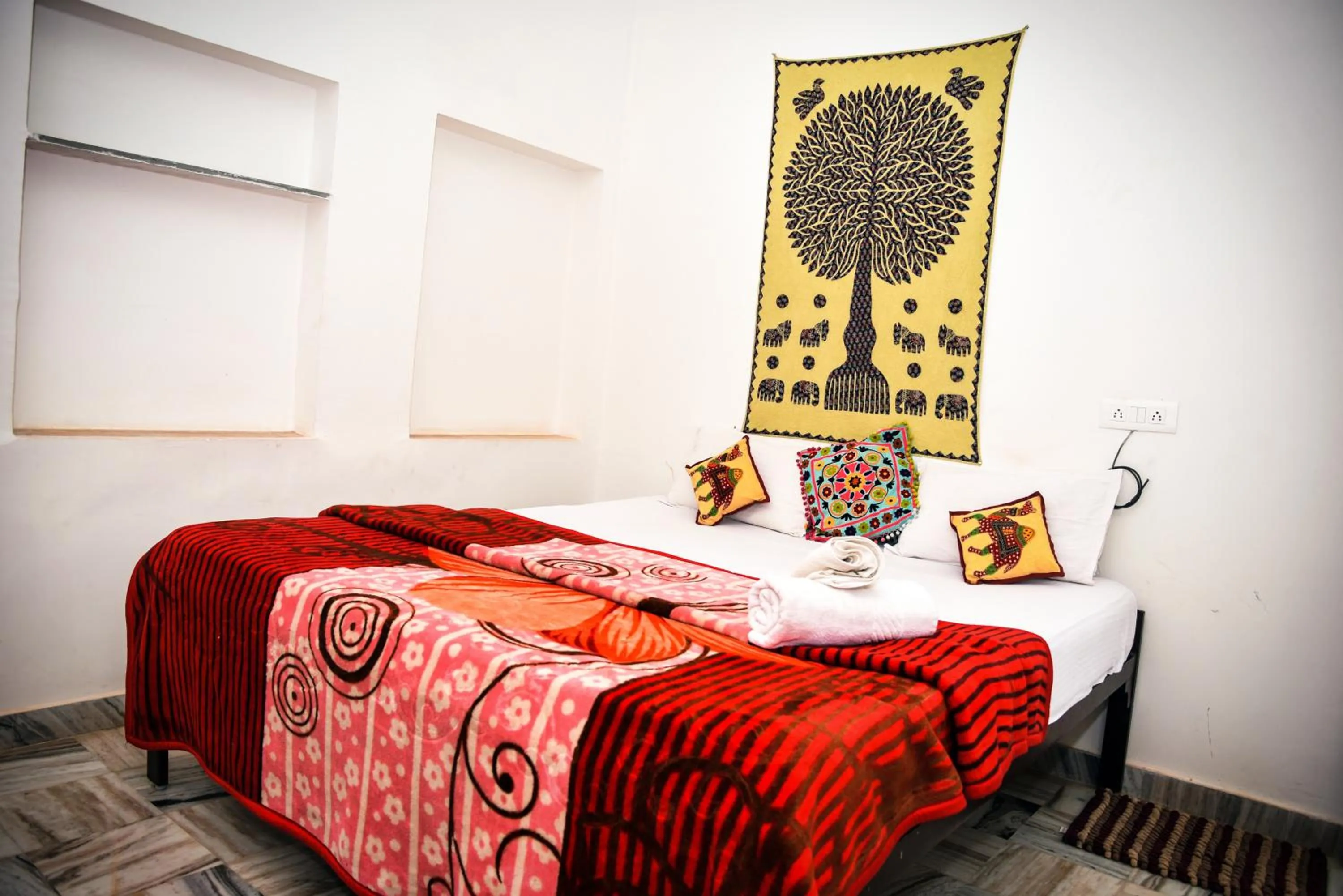 Bed in Hotel Zoola Palace