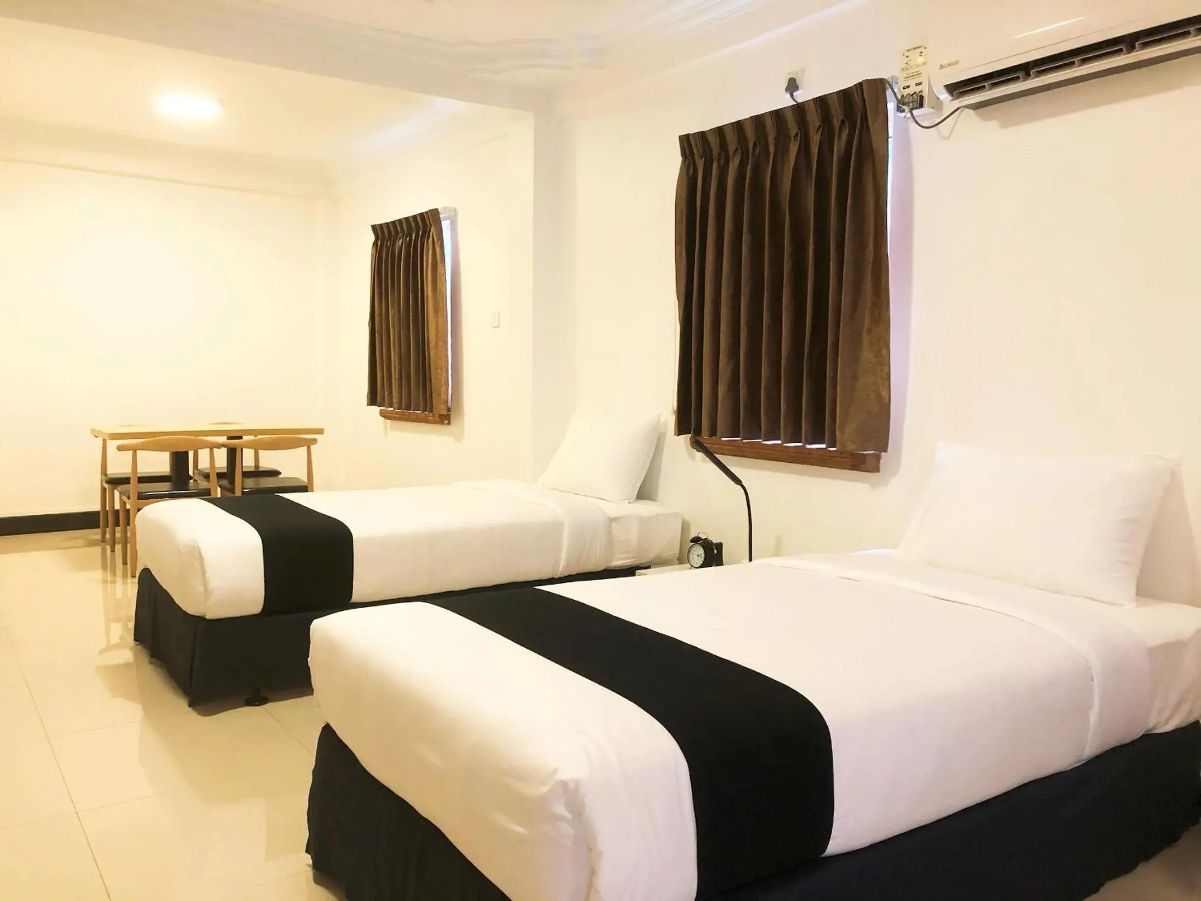 Bed in K.C Hotel Bed in K.C Hotel