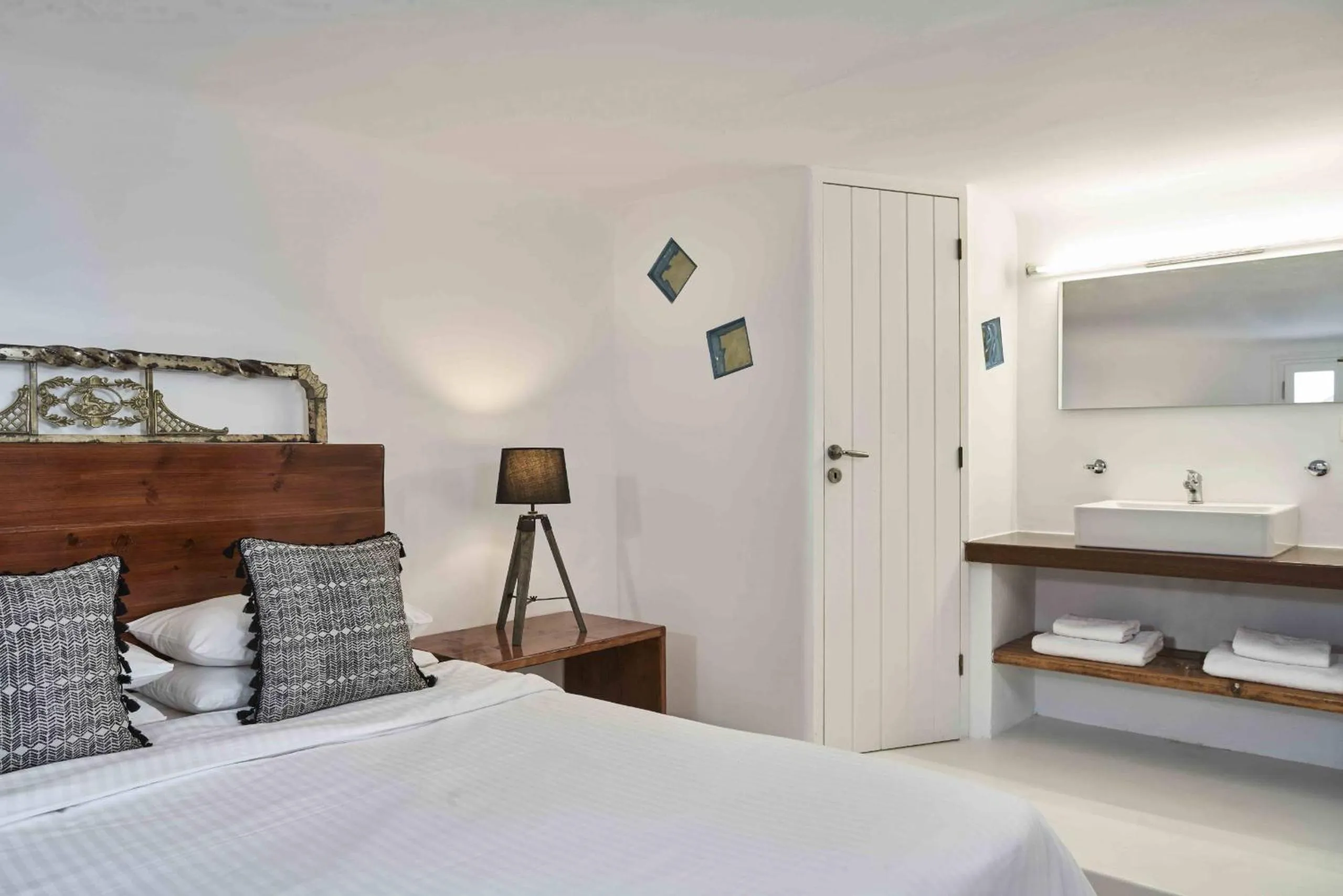 Bed in Almyra Guest Houses