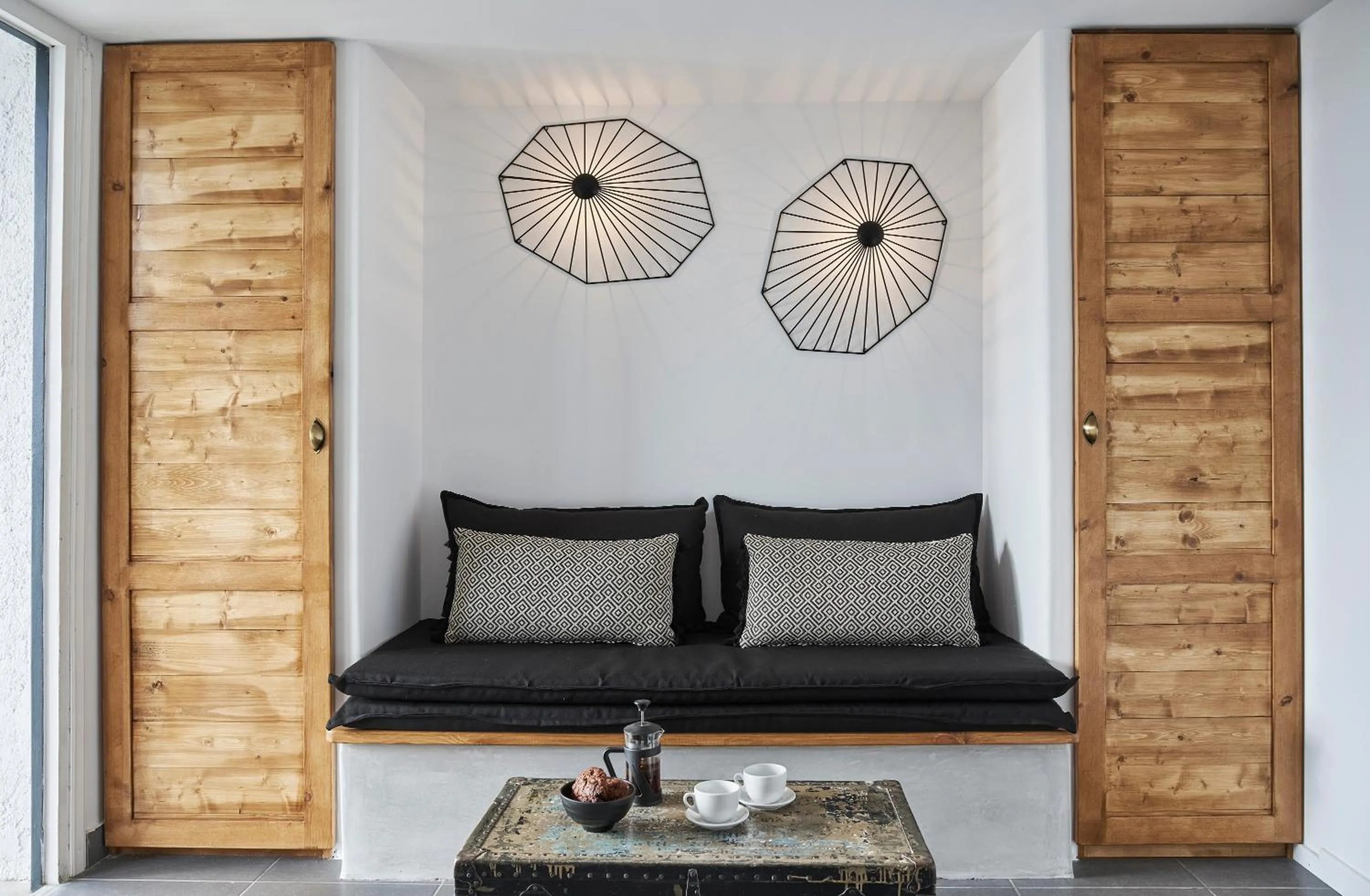 Seating area in Almyra Guest Houses