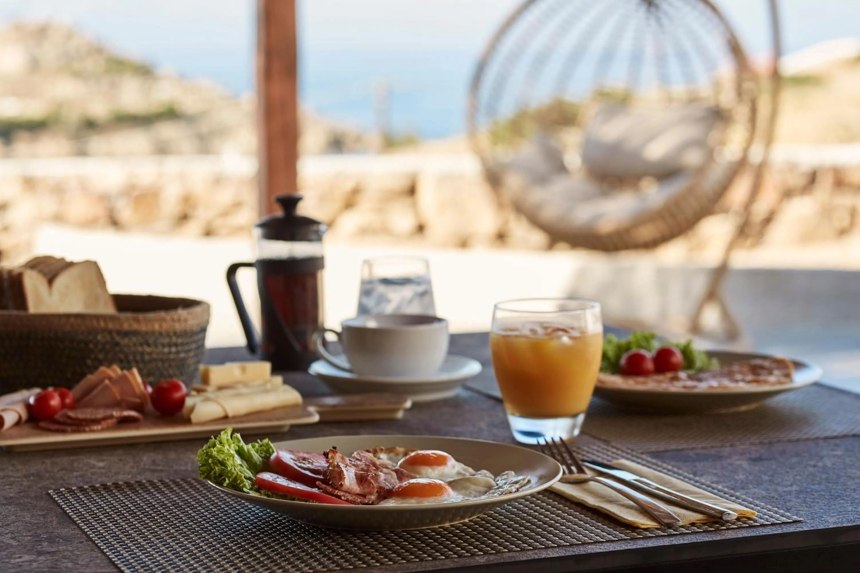 Breakfast in Almyra Guest Houses