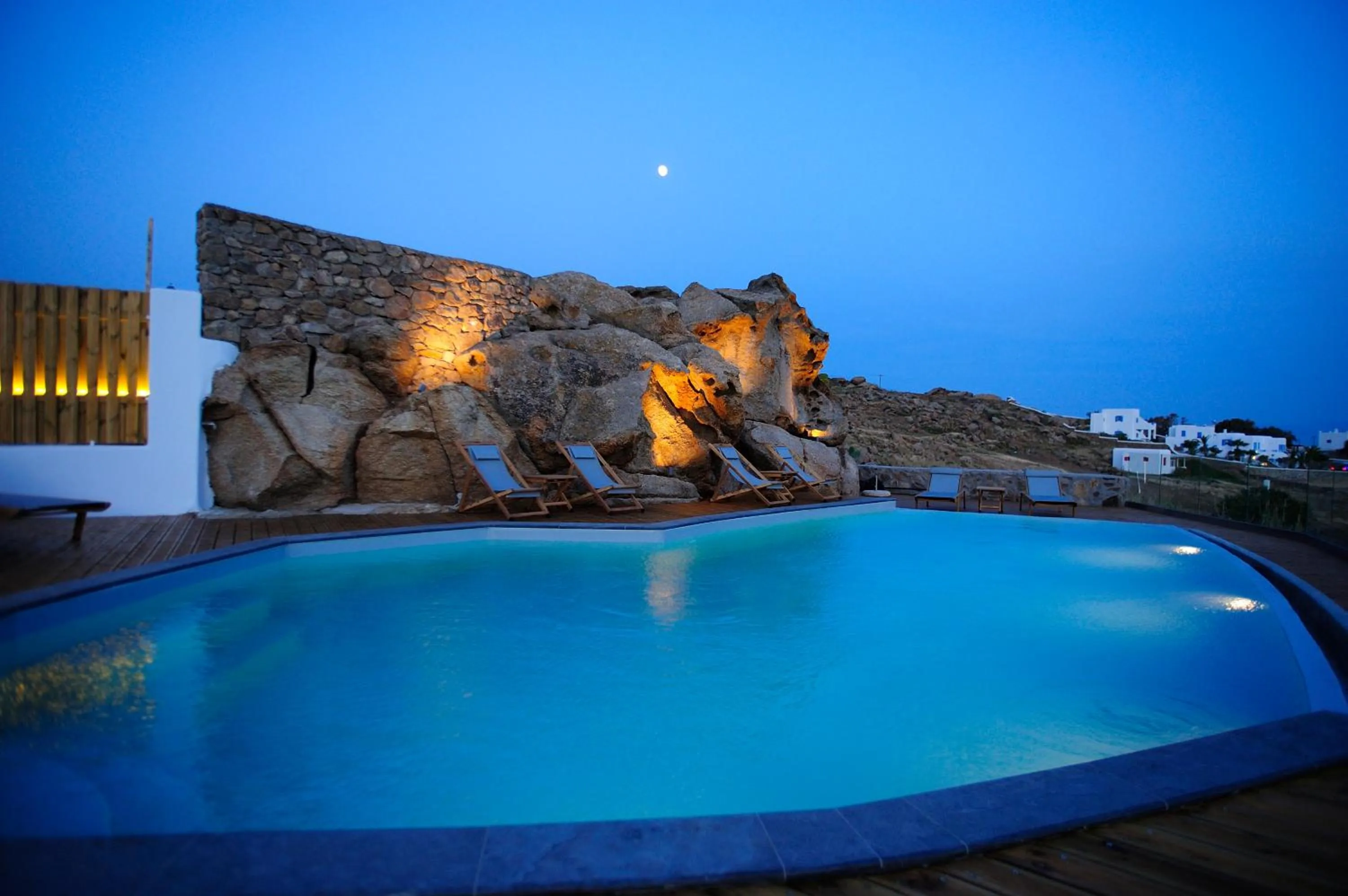 Swimming pool in Almyra Guest Houses