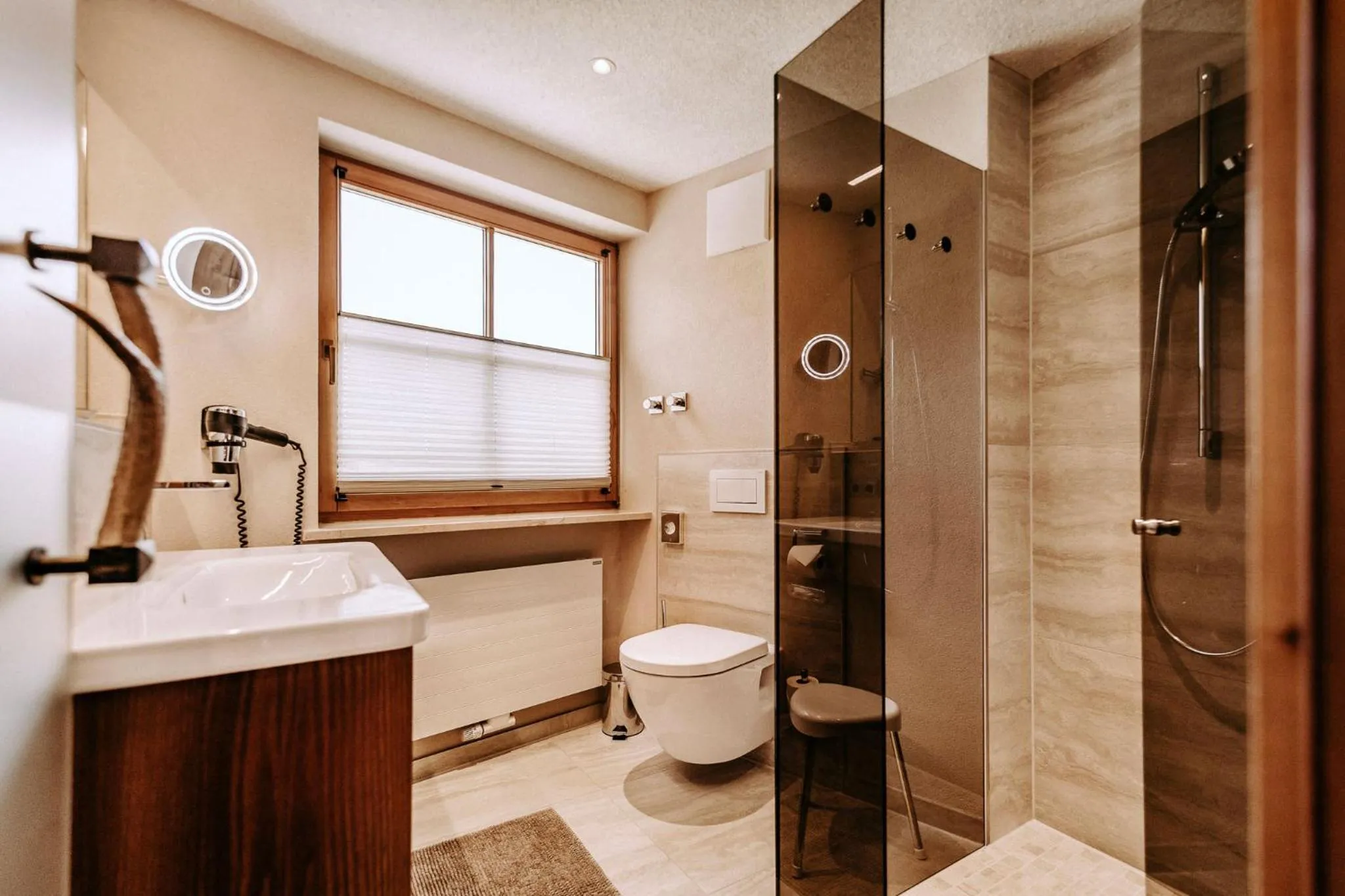 Bathroom in Hotel Leitner