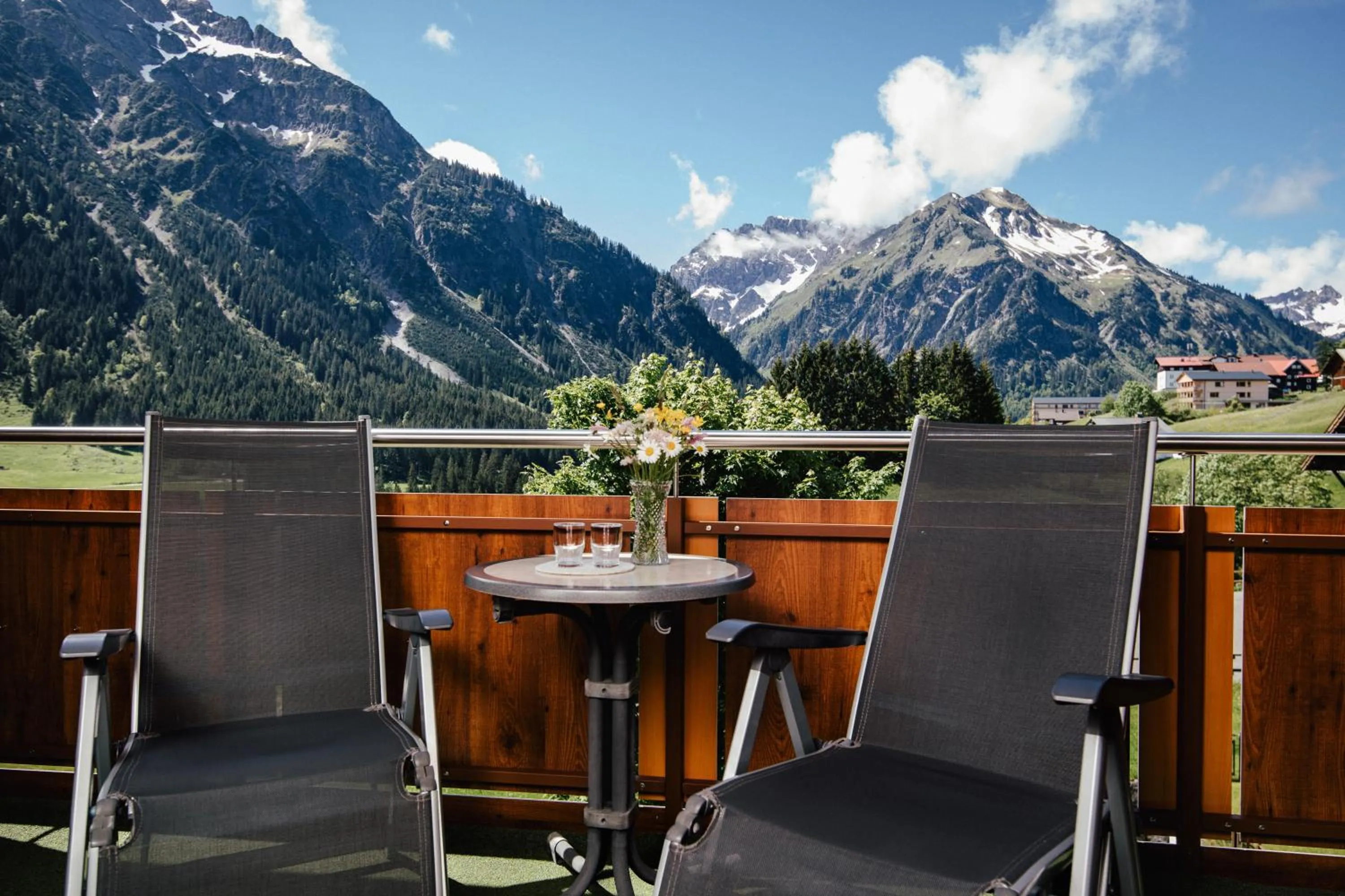 Natural landscape in Hotel Leitner