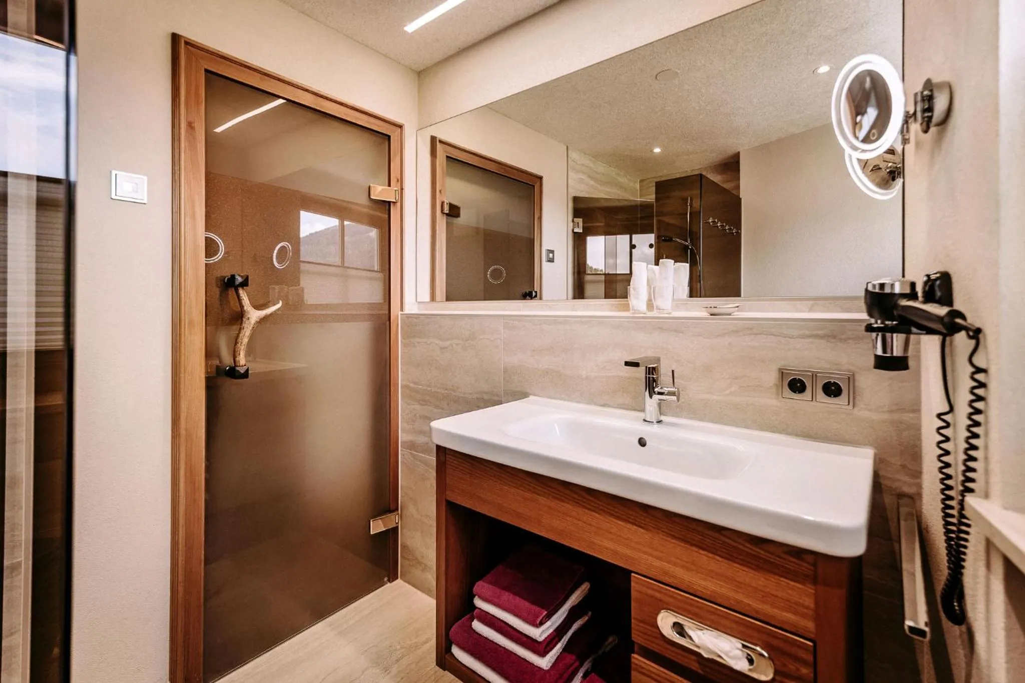 Bathroom in Hotel Leitner