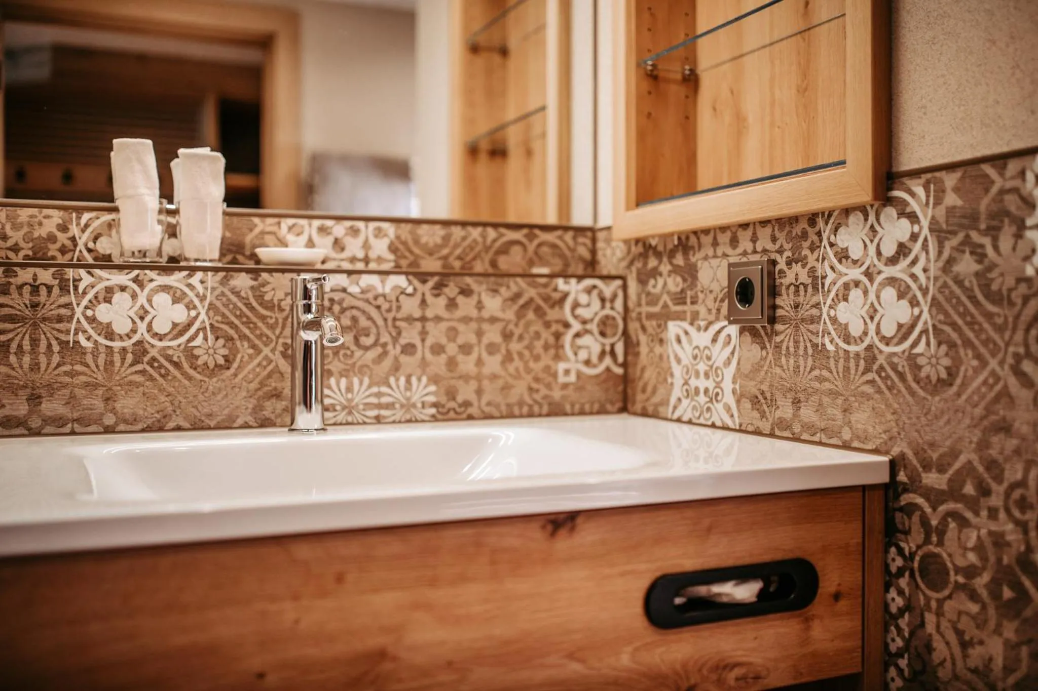 Shower in Hotel Leitner