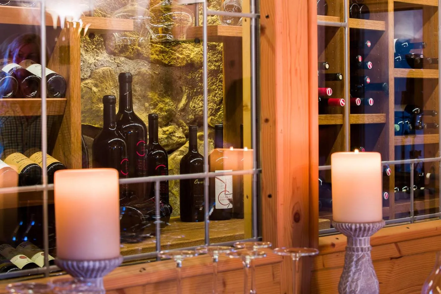 Decorative detail in Hotel Leitner