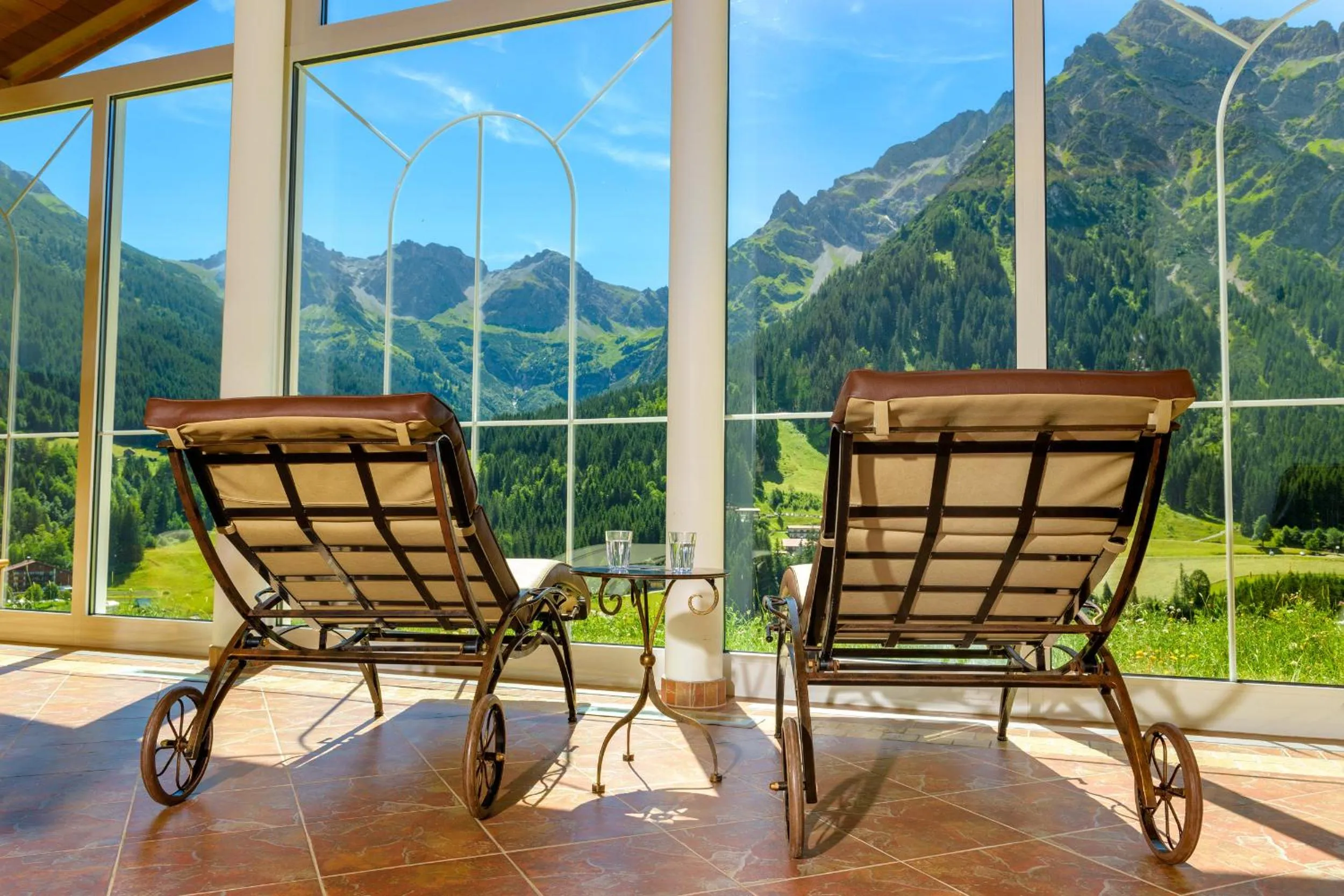 Spa and wellness centre/facilities in Hotel Leitner