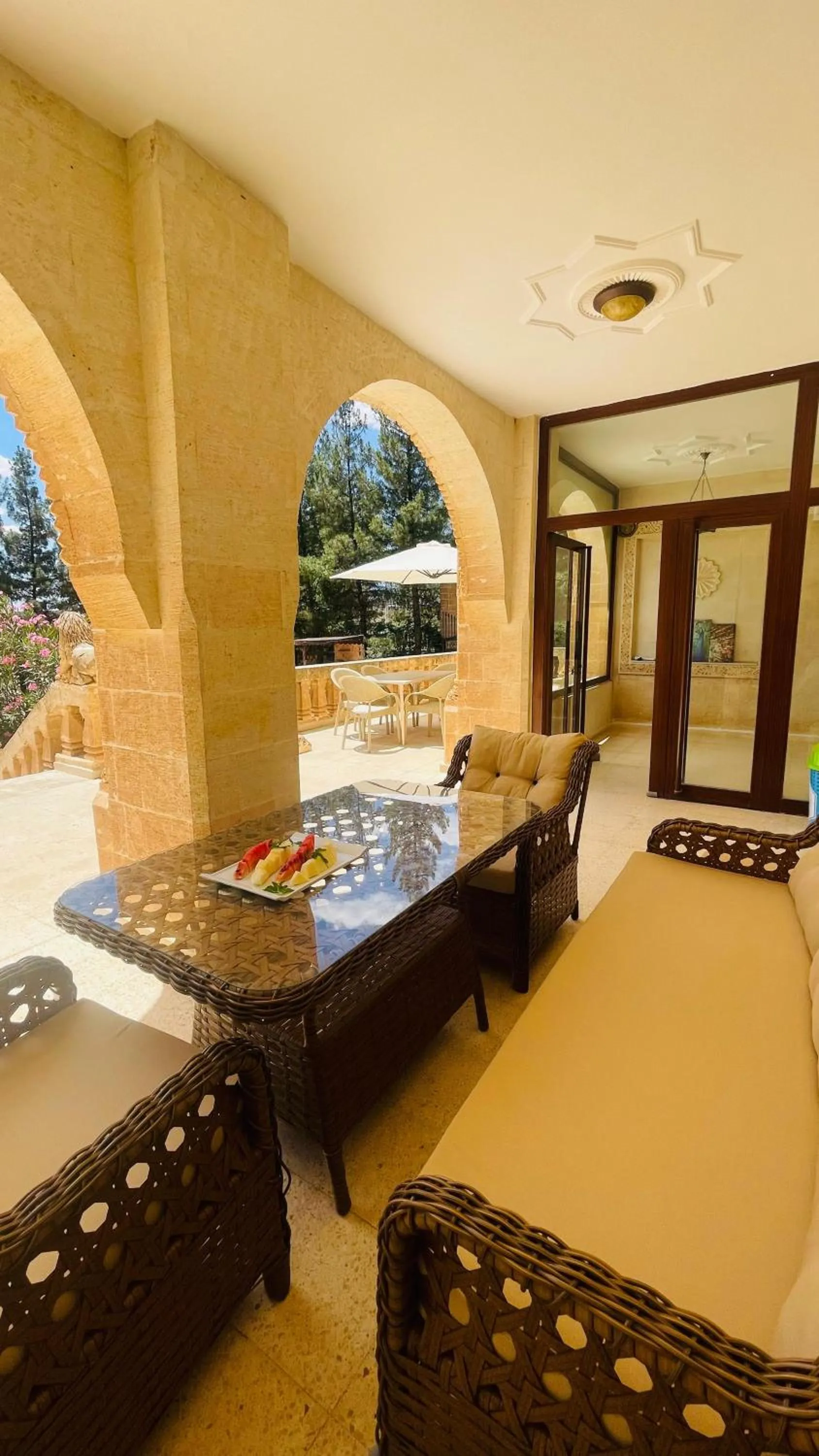 Bed in Turabdin Hotel